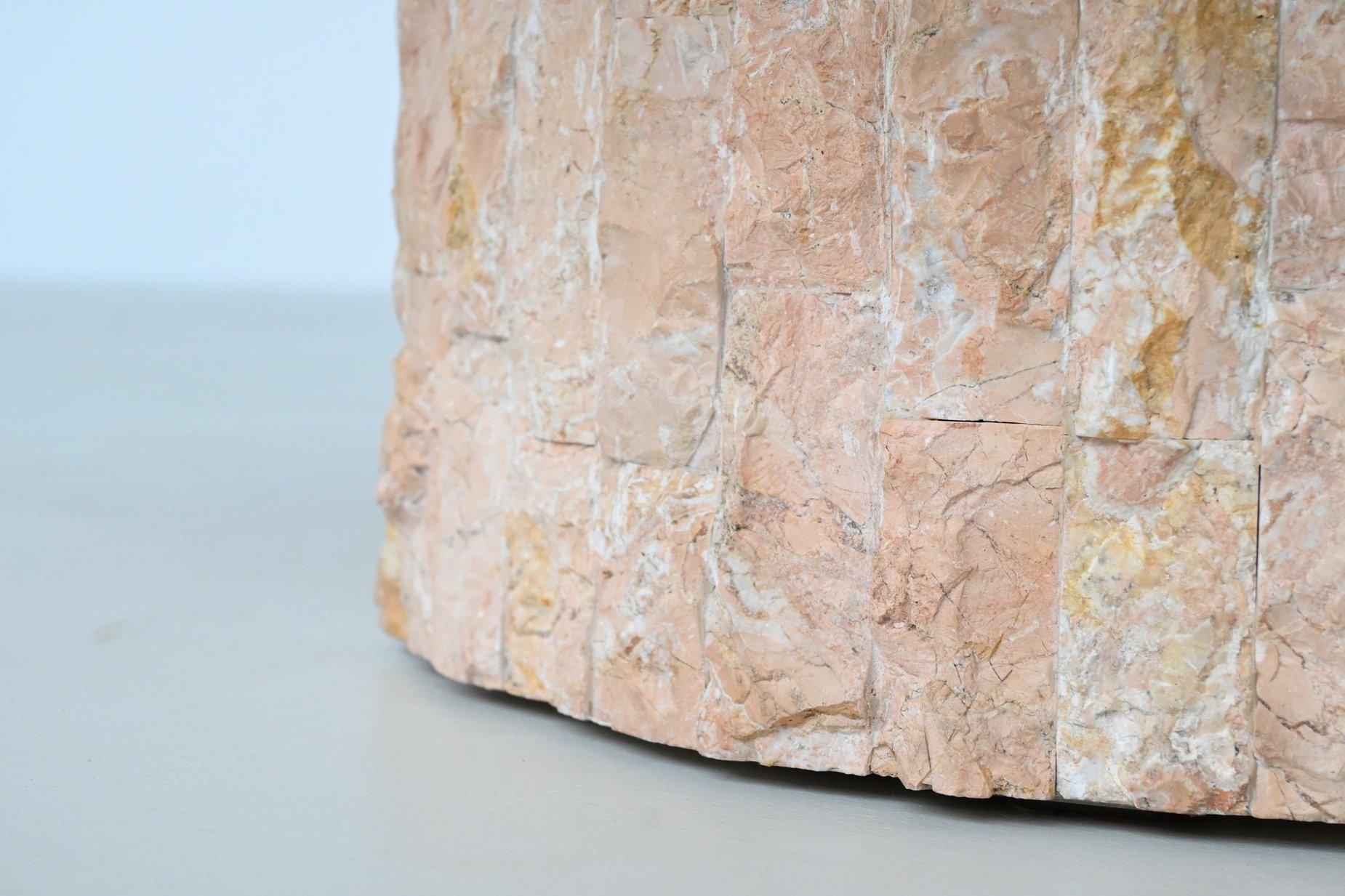 Magnussen Ponte Mactan stone coffee table Belgium 1970 For Sale 3
