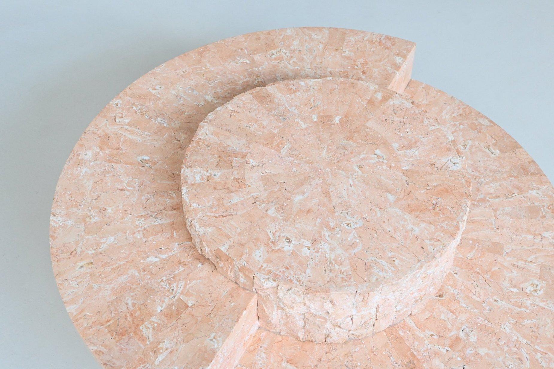 Magnussen Ponte Mactan stone coffee table Belgium 1970 For Sale 6