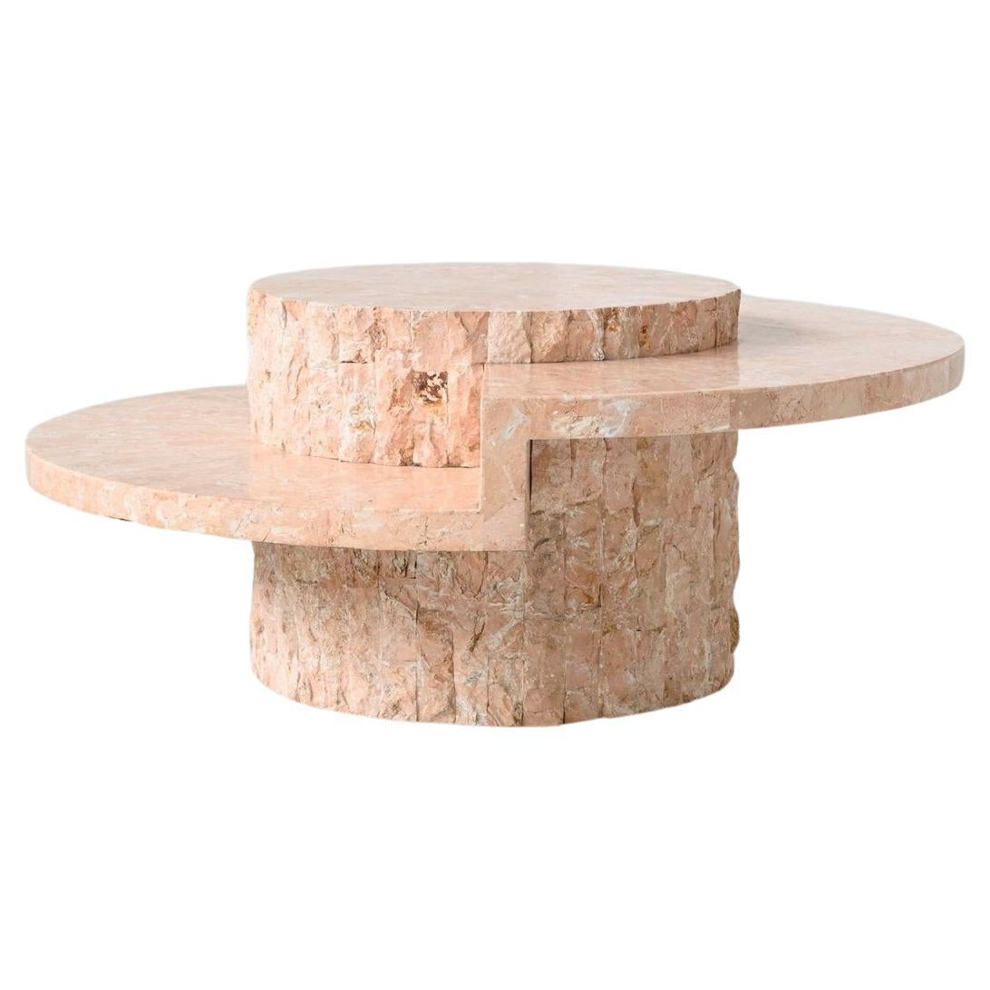 Magnussen Ponte Mactan stone coffee table Belgium 1970 For Sale