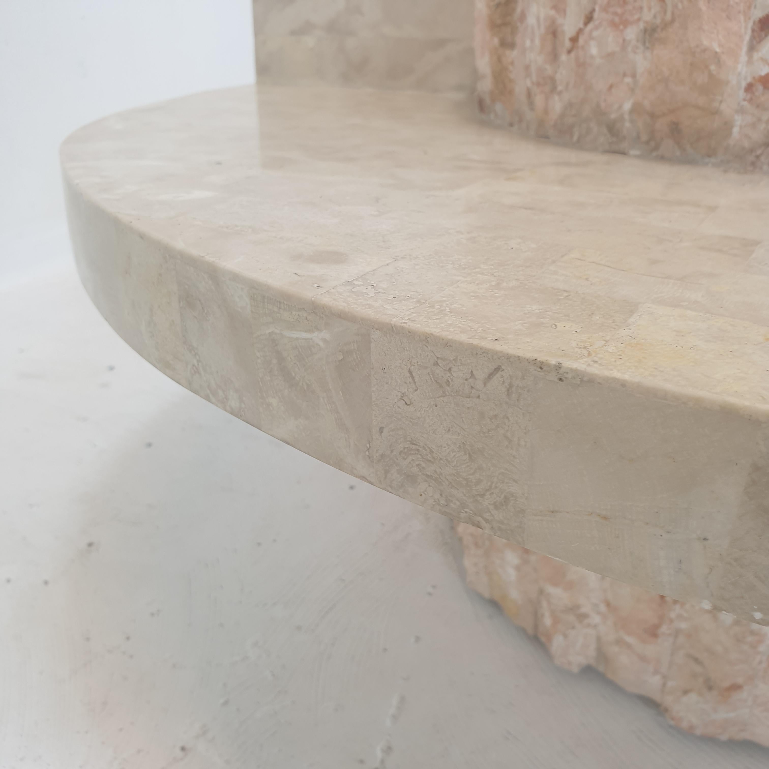 Magnussen Ponte Mactan Stone or Fossil Stone Coffee Table, 1980s For Sale 8