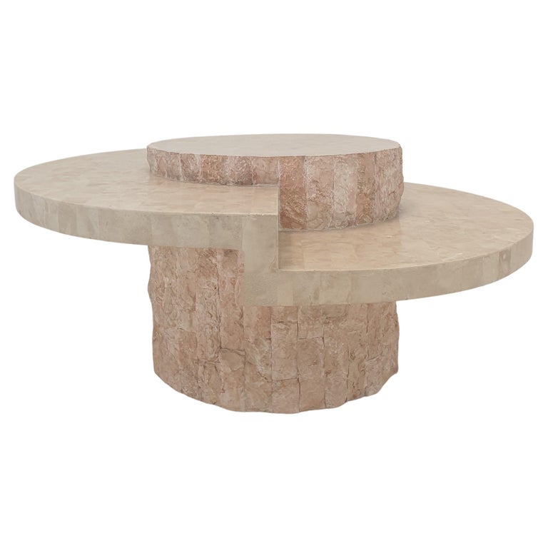 Magnussen Ponte Mactan Stone or Fossil Stone Coffee Table, 1980s For