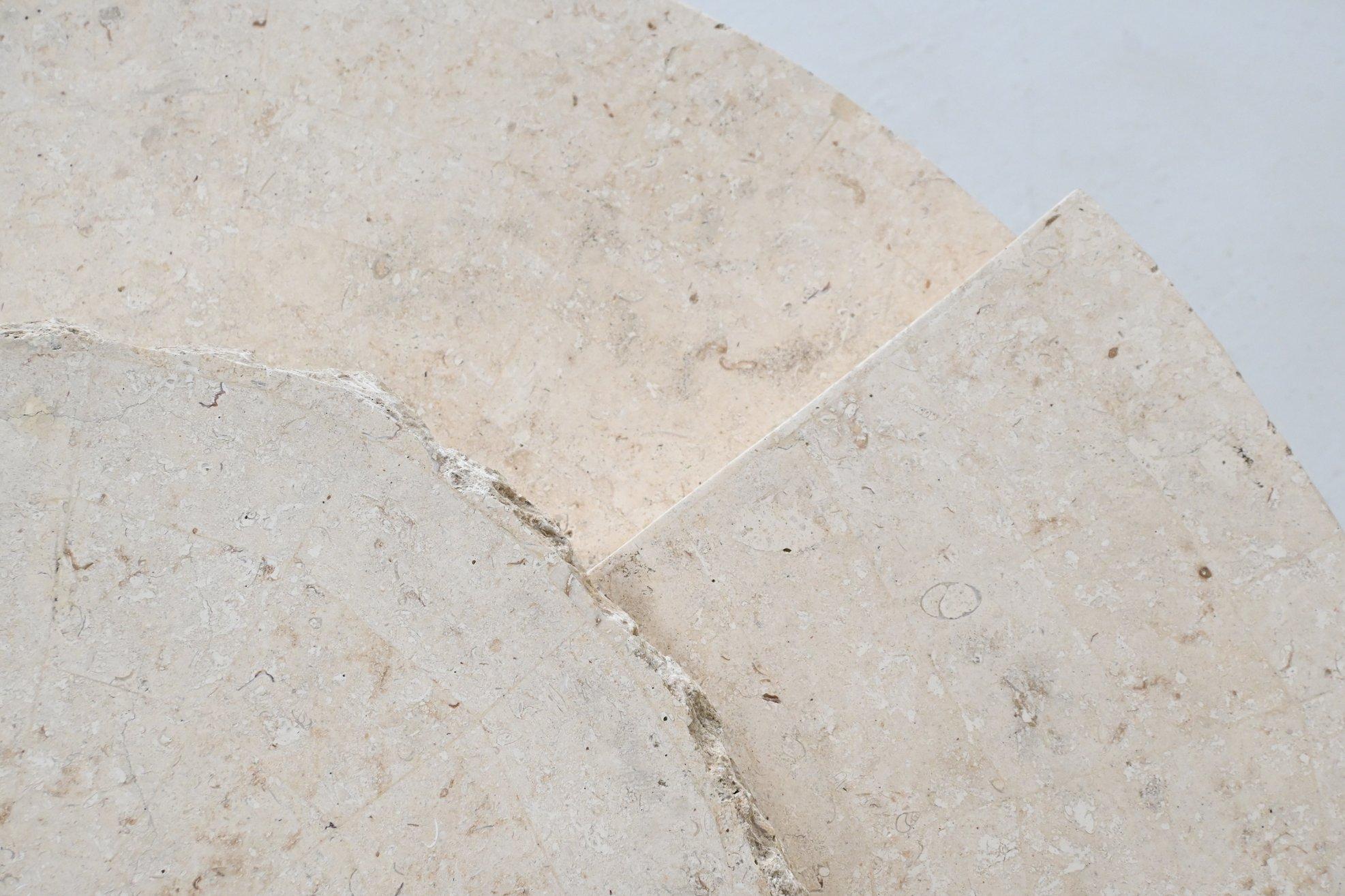 Magnussen Ponte sculptural Mactan stone coffee table Belgium 1970 For Sale 7