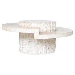 Magnussen Ponte sculptural Mactan stone coffee table Belgium 1970