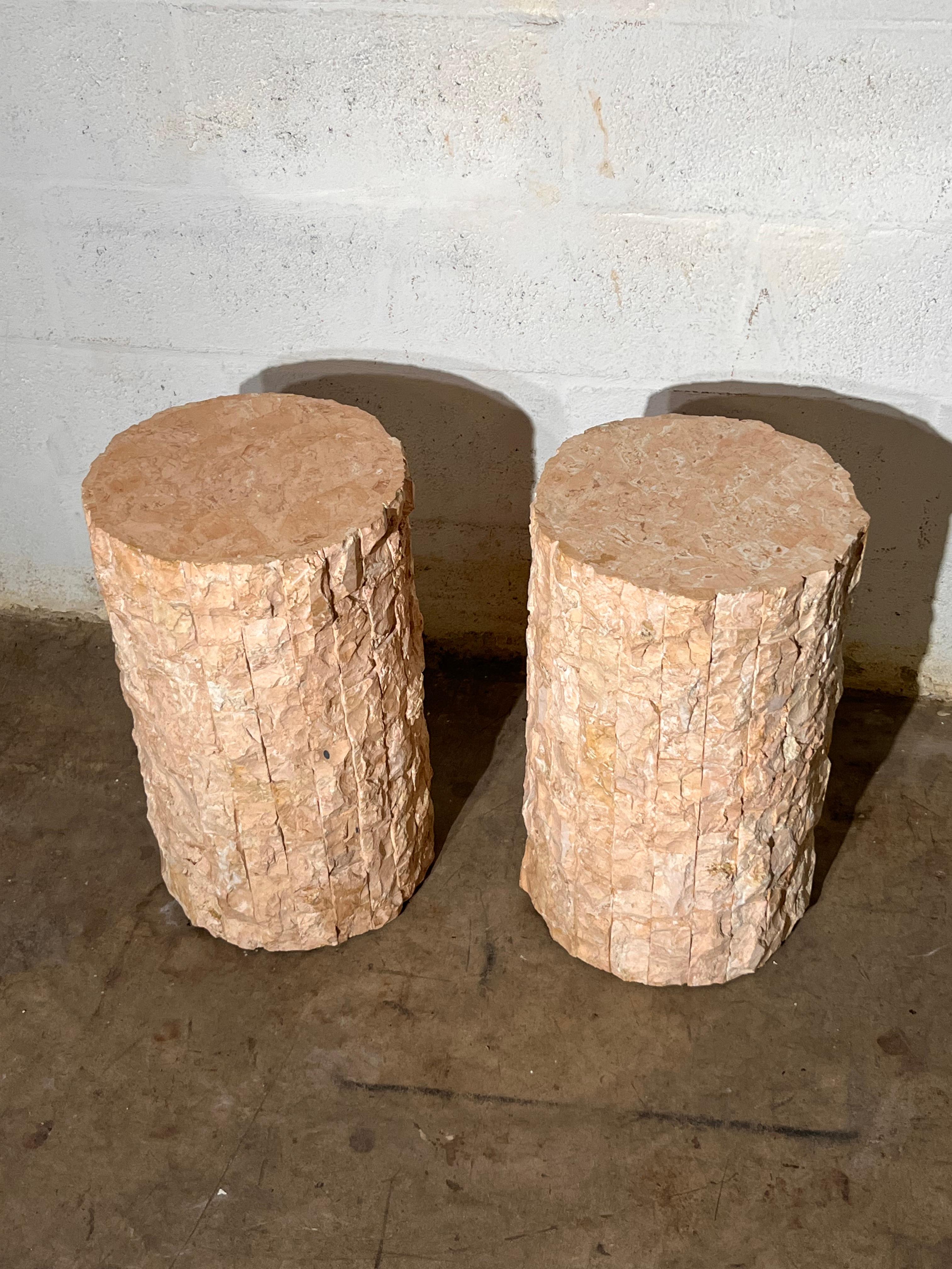 Pair of  Magnussen Ponte columns or pedestal .