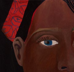 Mujer con pañuelo, Painting
