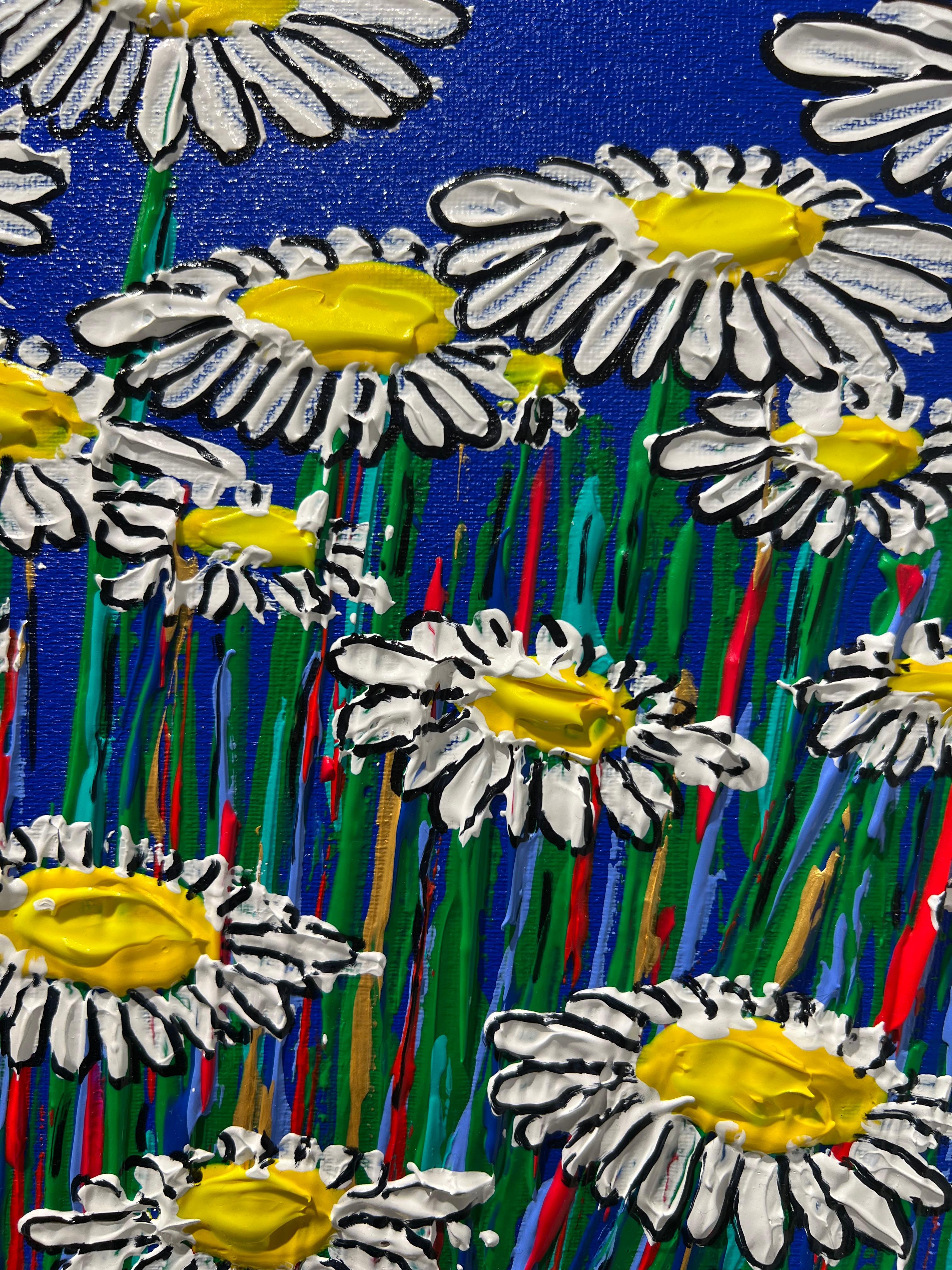 Gänseblümchen #2 Blau & Mehrfarbig im Angebot 6