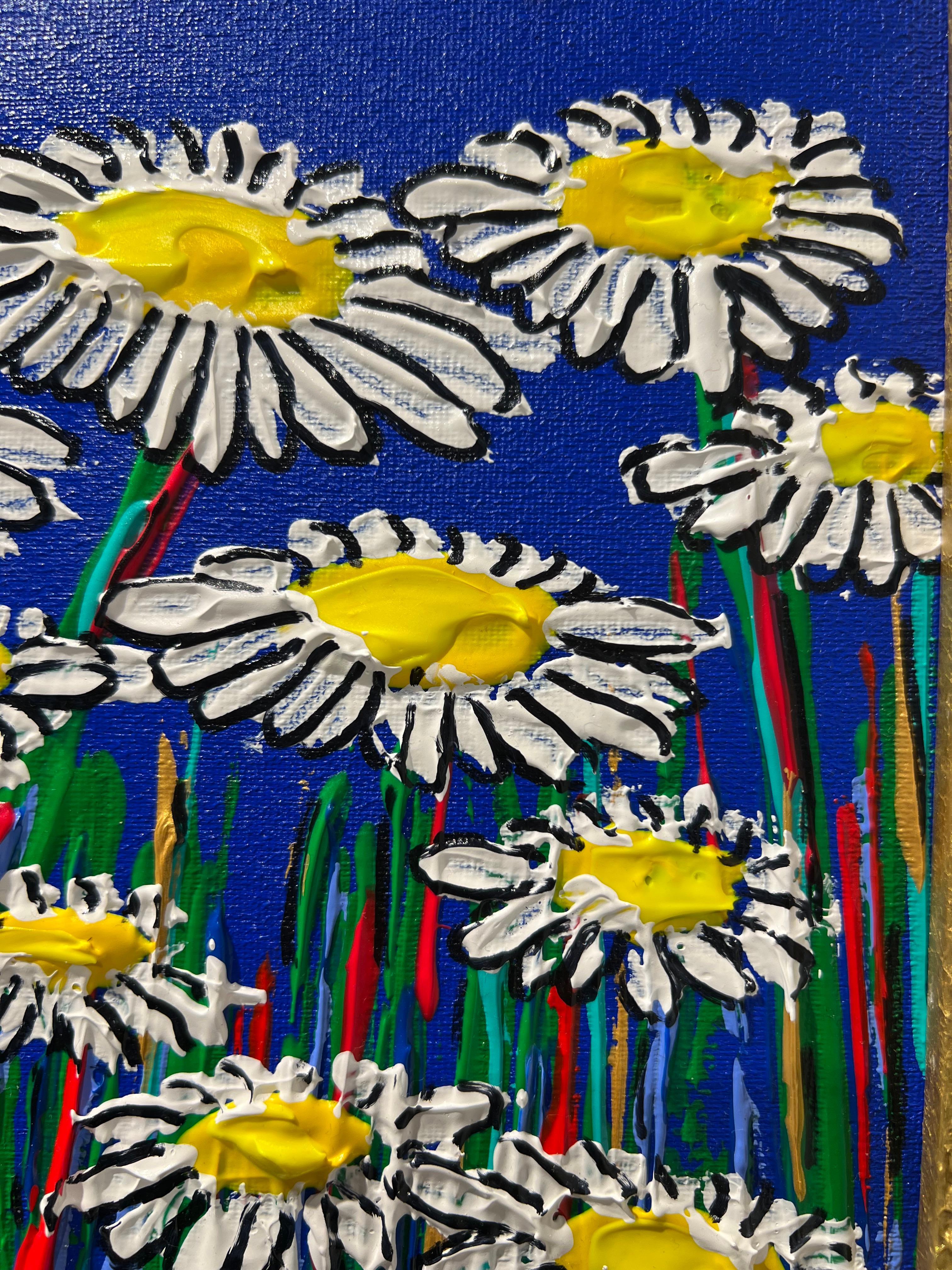 Gänseblümchen #2 Blau & Mehrfarbig im Angebot 2