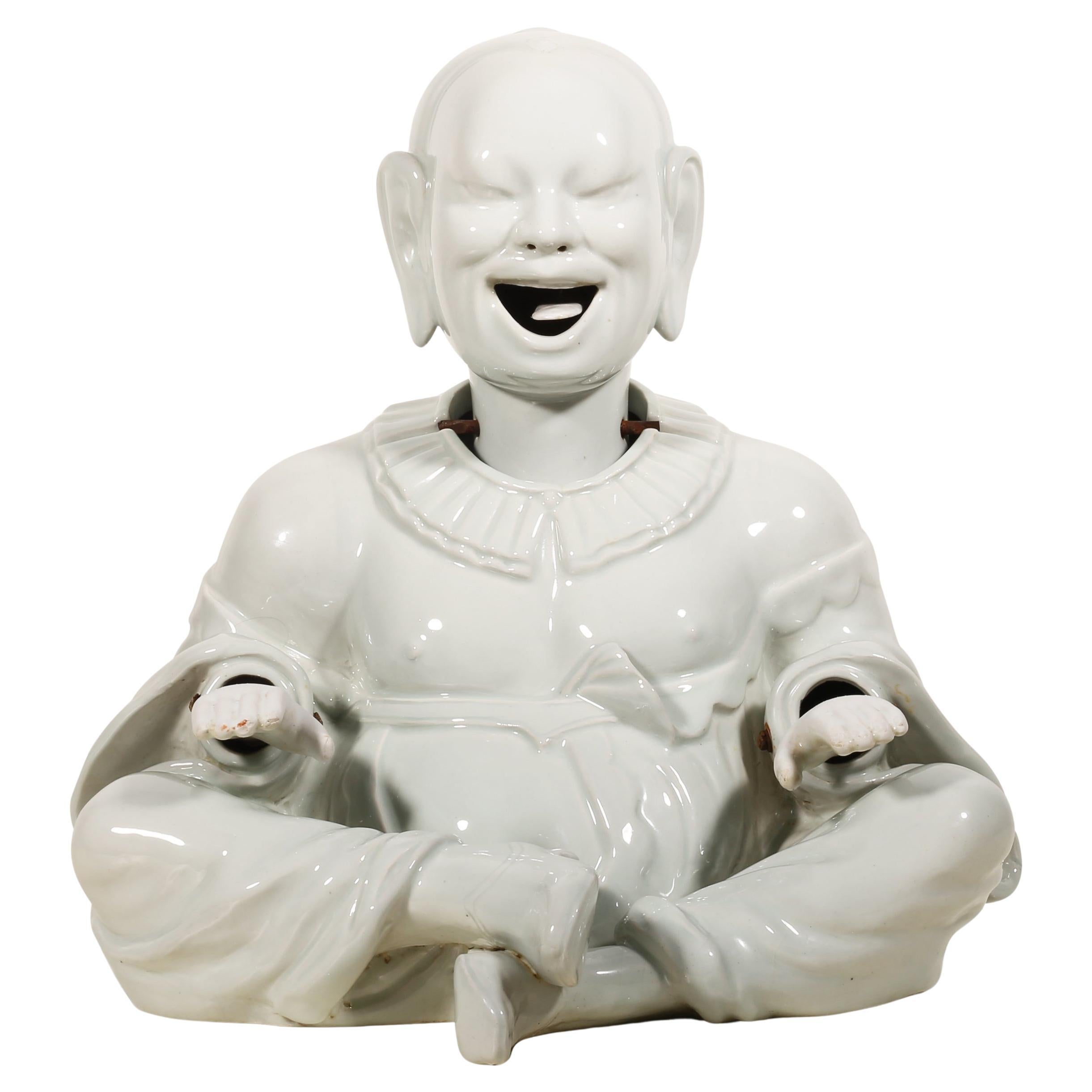 Magot, original 19th century porcelain Buddha For Sale