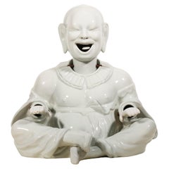 Vintage Magot, original 19th century porcelain Buddha