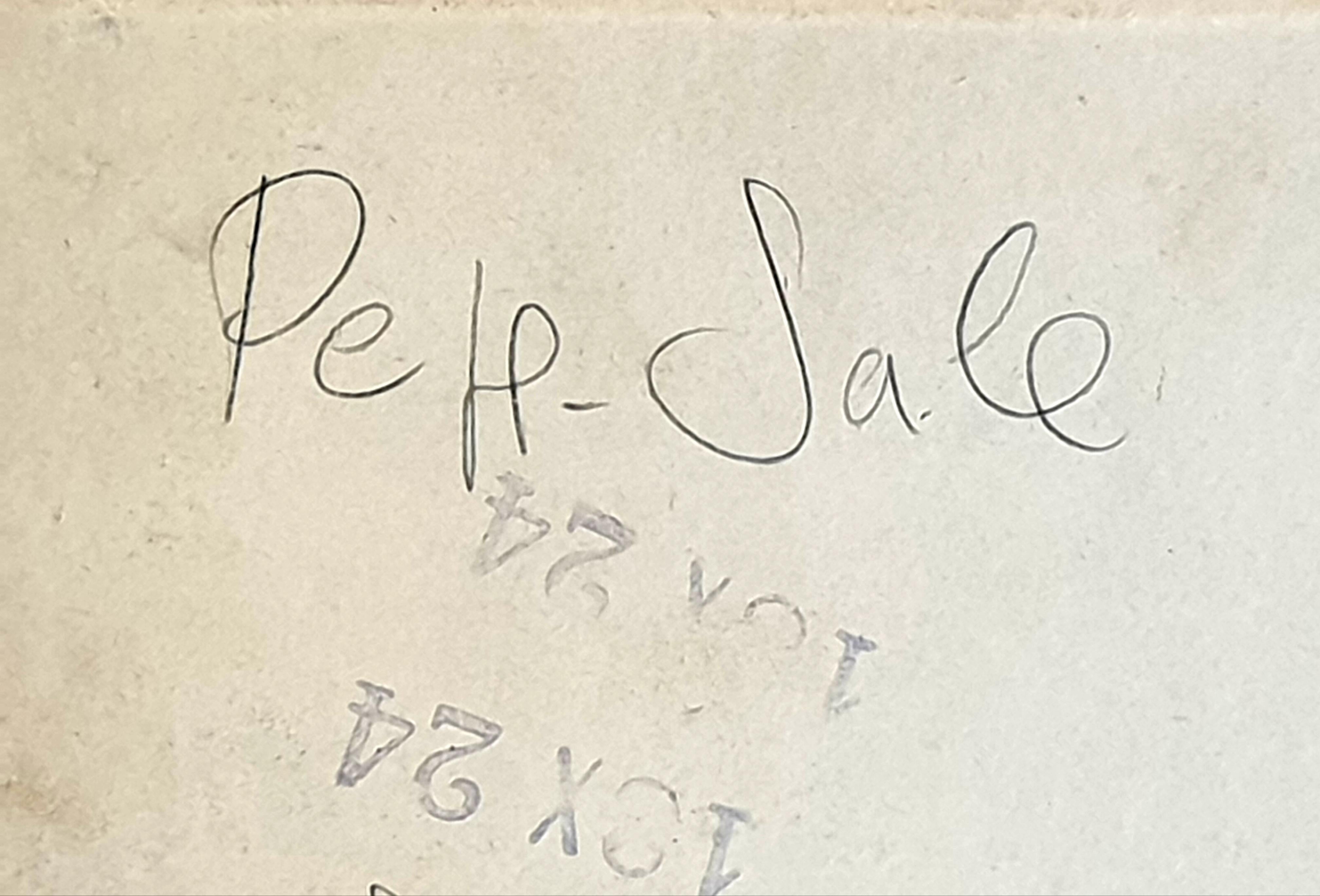 Impressionist Oil on Board Still Life. 'Pepe, Sale e Stecchii'.. For Sale 12
