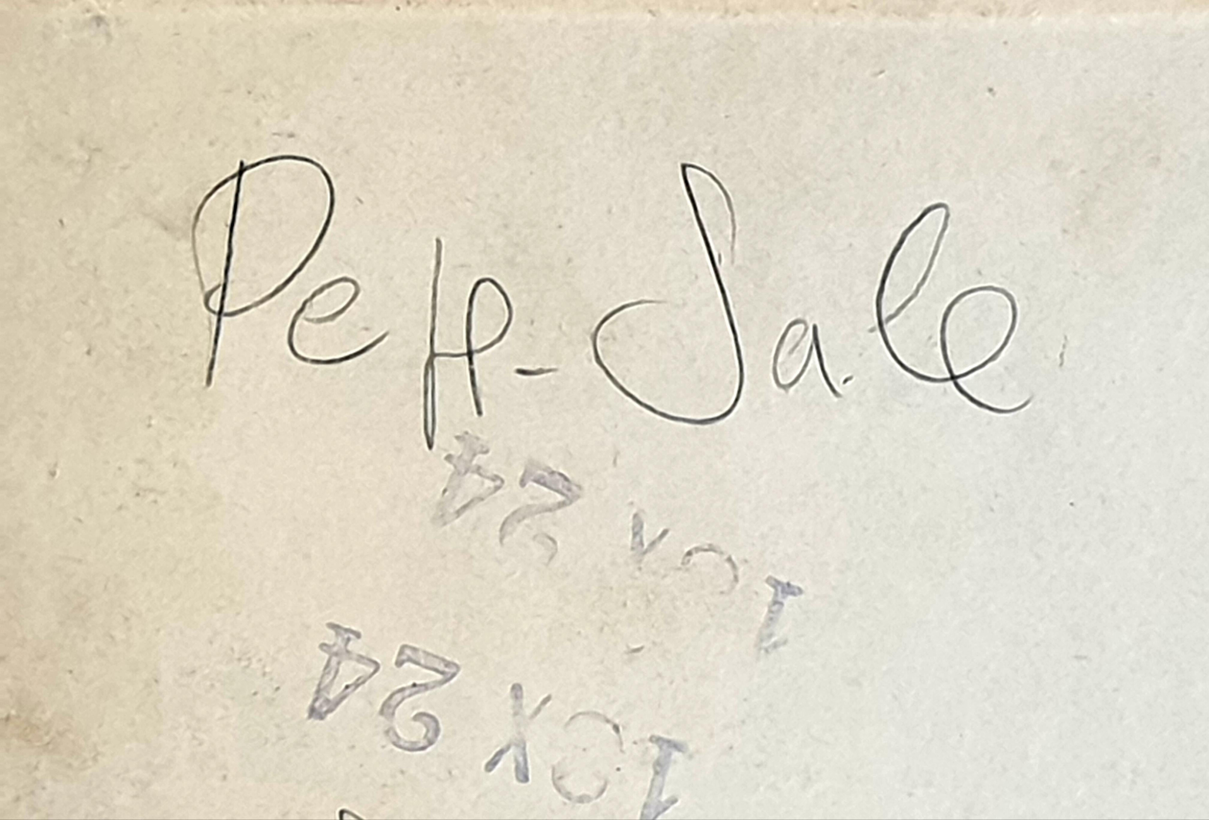 Natura morta impressionista olio su tavola. Pepe, Sale e Stecchii'... in vendita 9