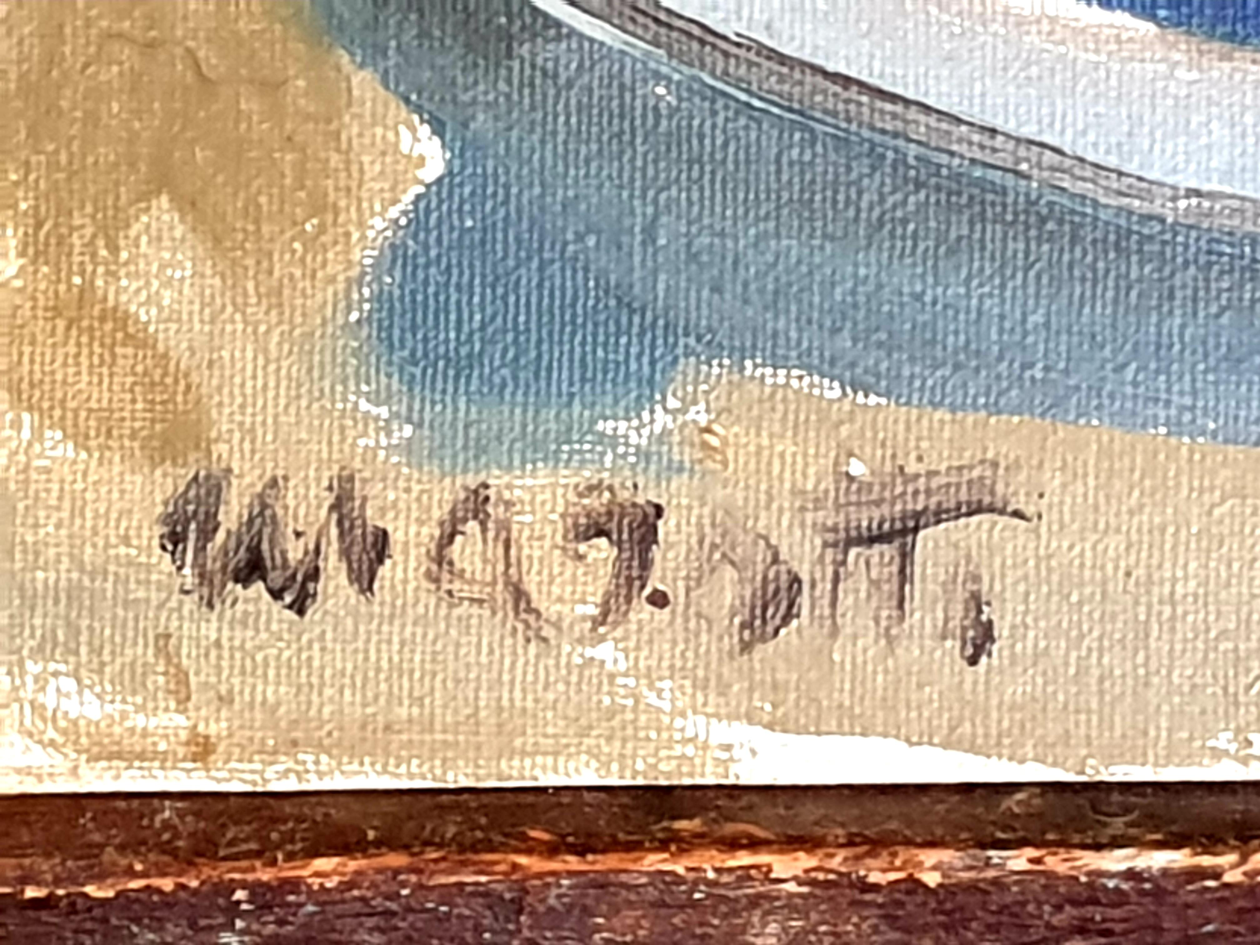 Natura morta impressionista olio su tavola. Pepe, Sale e Stecchii'... in vendita 3