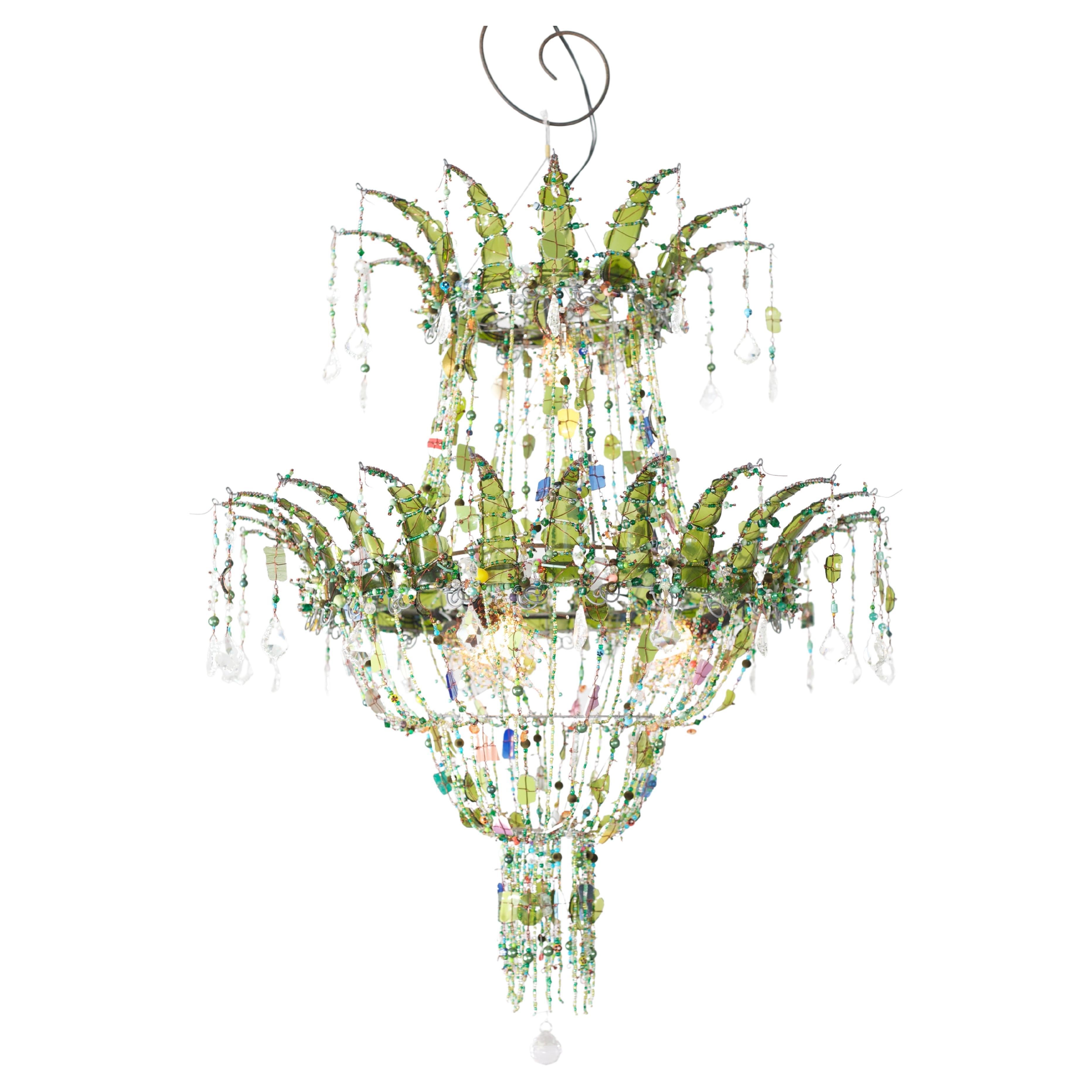 Magpie Green Regency Chandelier For Sale