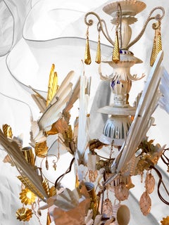 Magpie Teacup Frenzy Chandelier