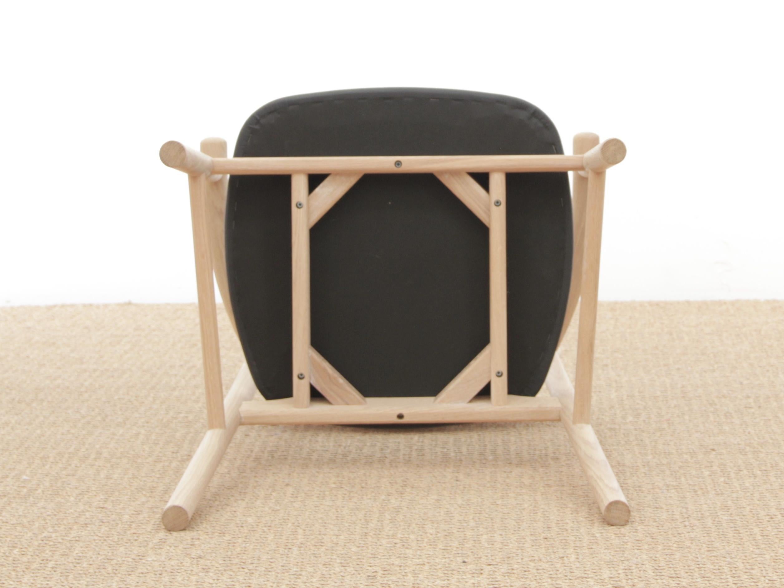 Poltrona Magrethe in Oak in vendita 1