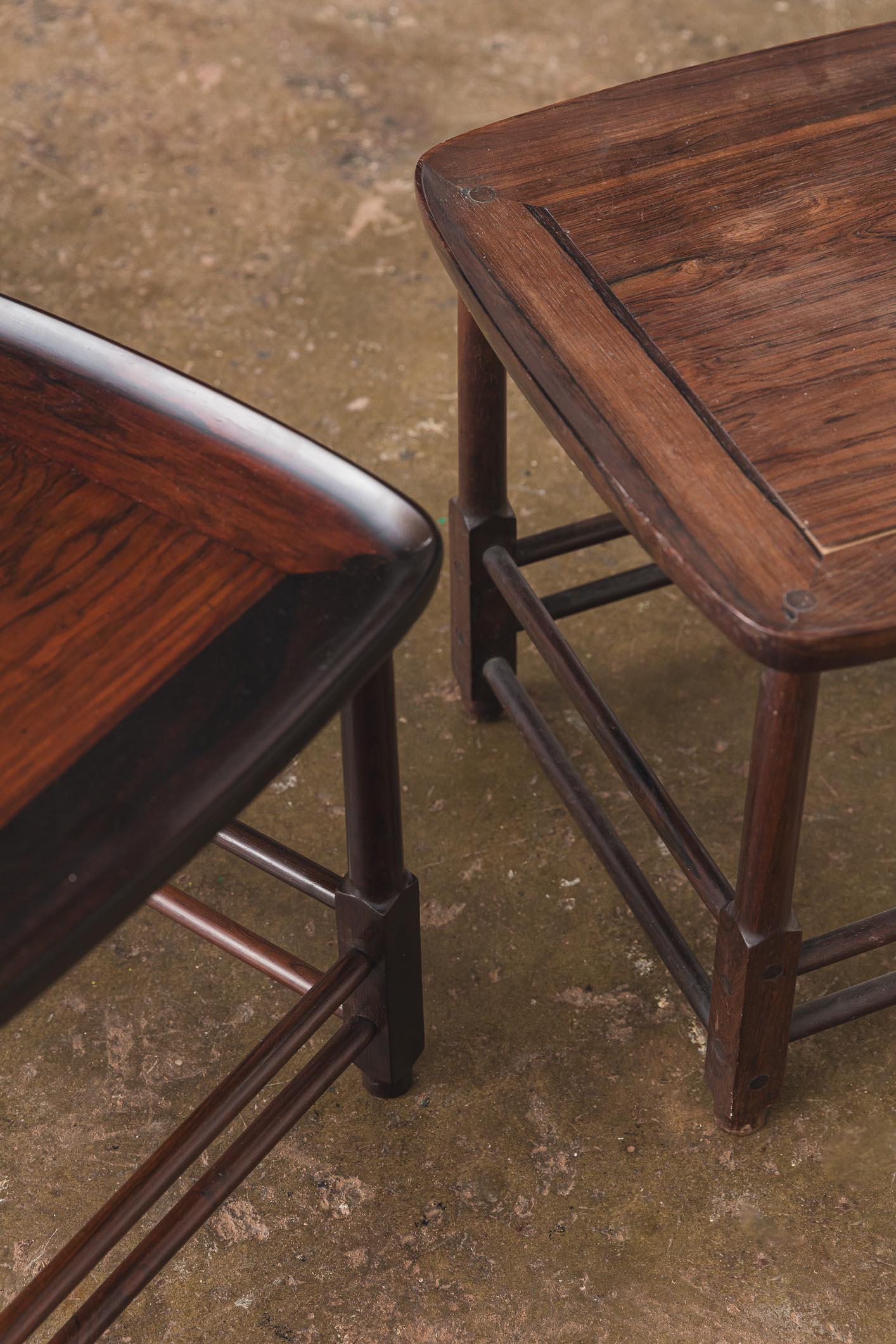 „Magrini“-Hocker von Sergio Rodrigues im Zustand „Gut“ im Angebot in London, England
