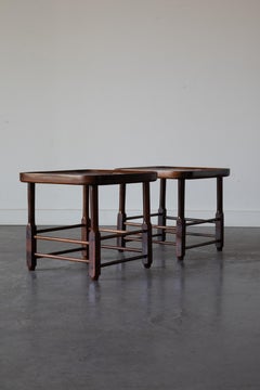 Taburetes «Magrini» de Sergio Rodrigues para Oca, Brasil, 1963