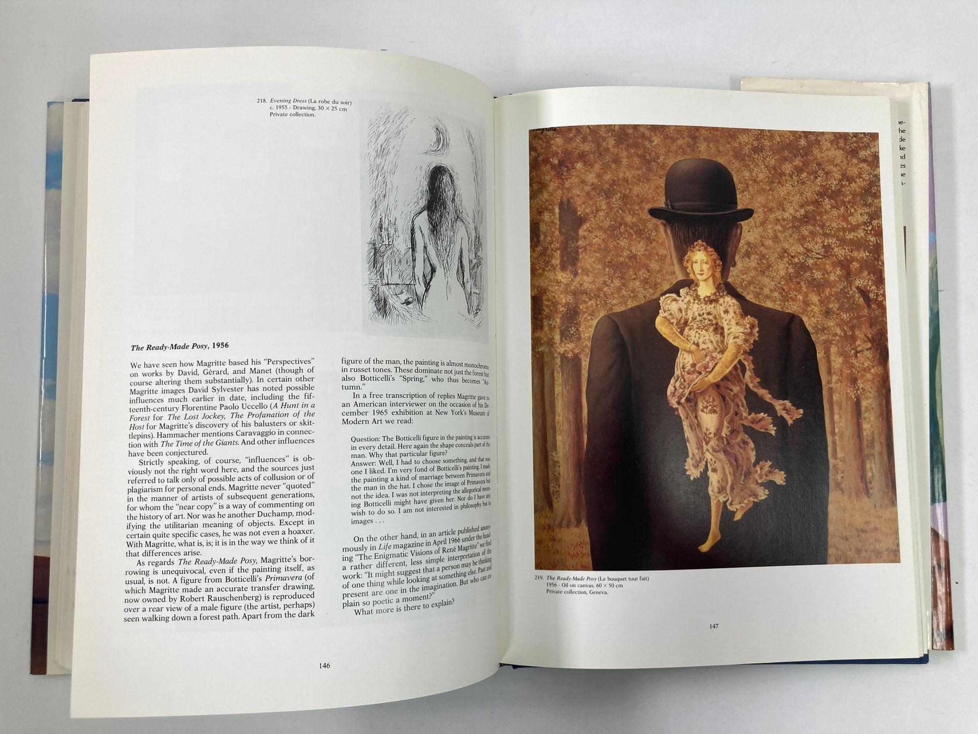 Livre d'art à couverture rigide Magritte de Jacques Meuris 1988, 1ère édition en vente 2