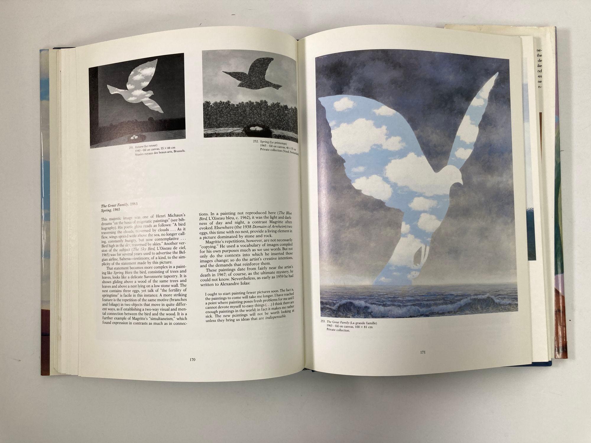 Livre d'art à couverture rigide Magritte de Jacques Meuris 1988, 1ère édition en vente 3