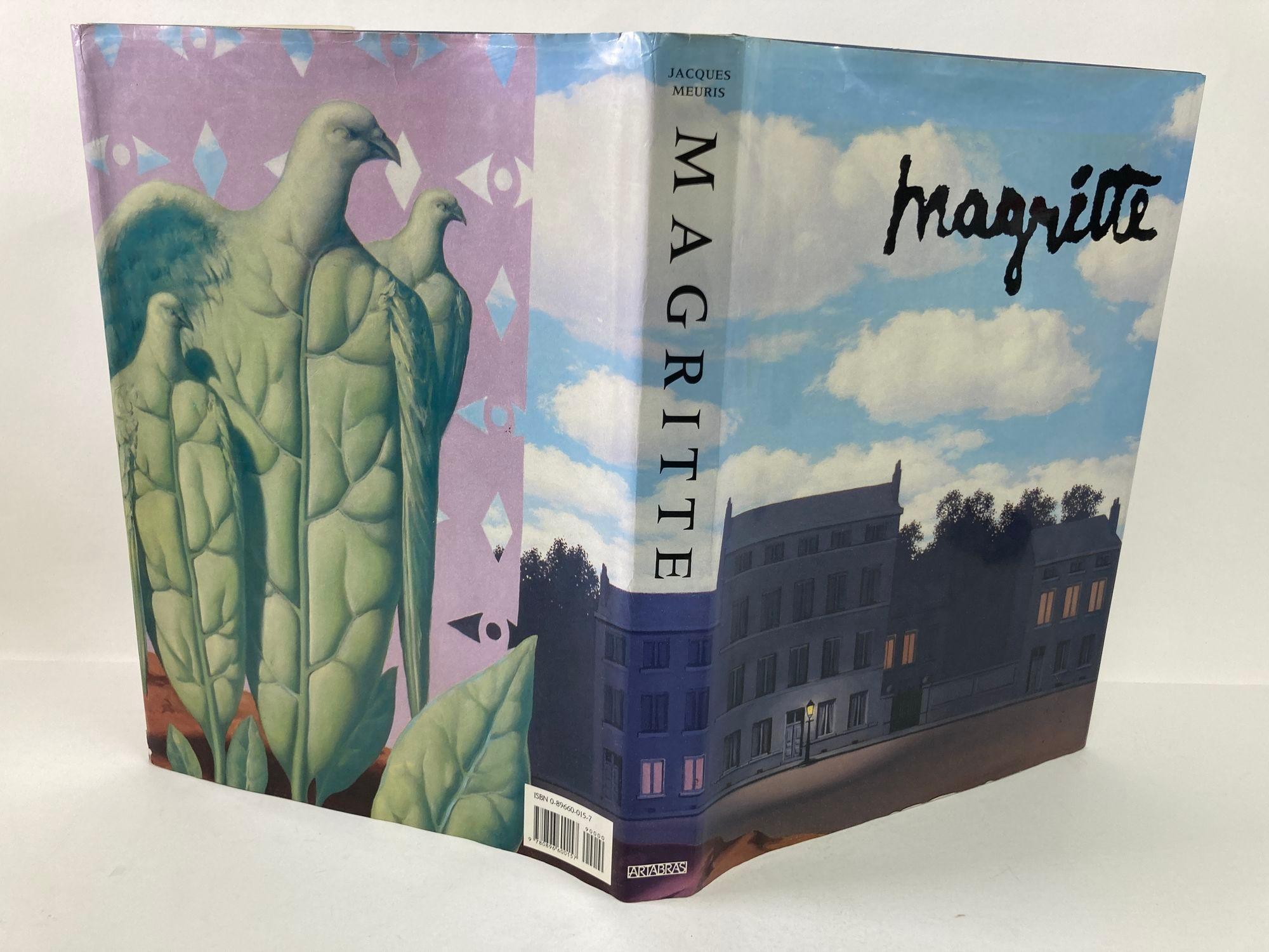 Livre d'art à couverture rigide Magritte de Jacques Meuris 1988, 1ère édition en vente 6