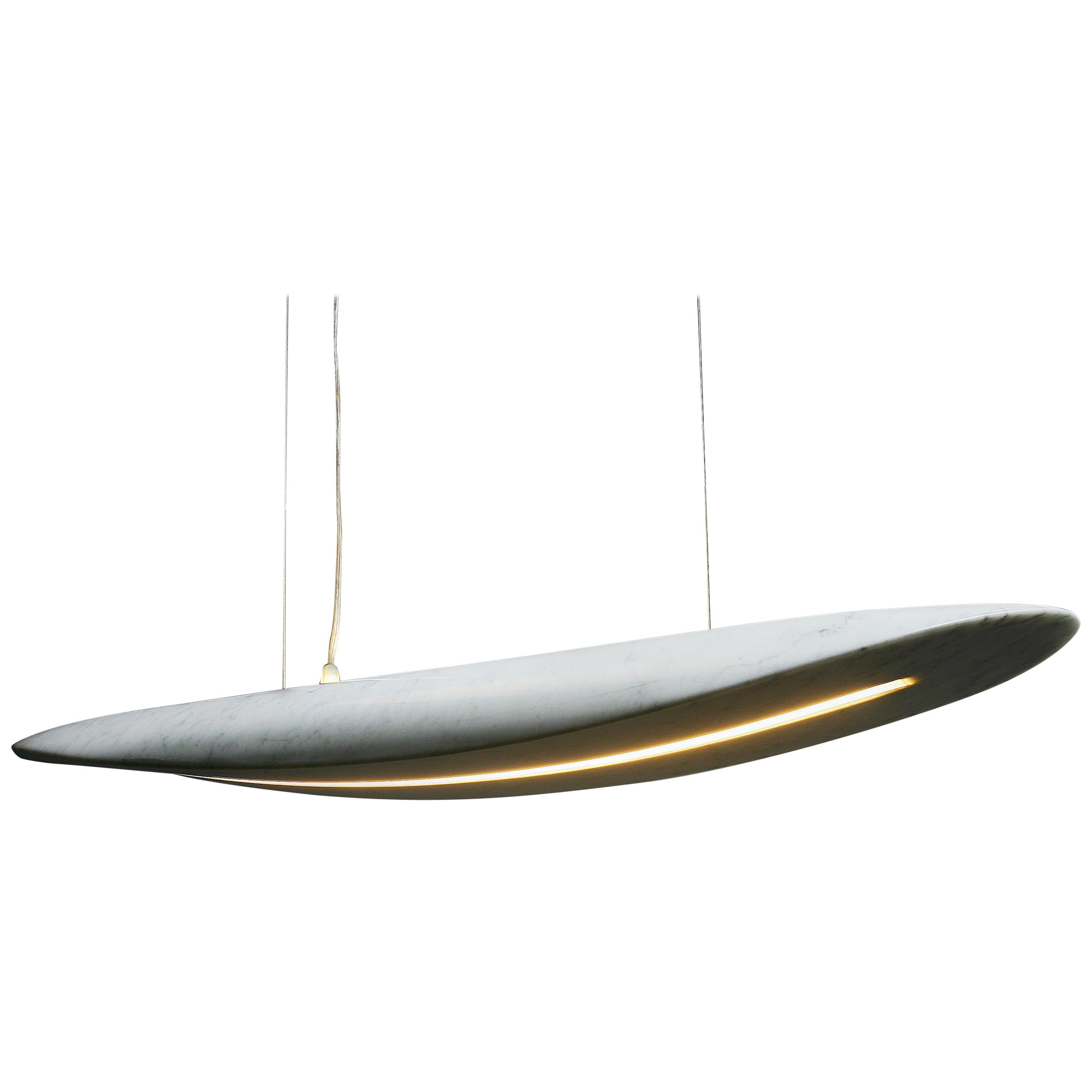 "Magritte" White Suspension, High and Low Led Lighting im Angebot