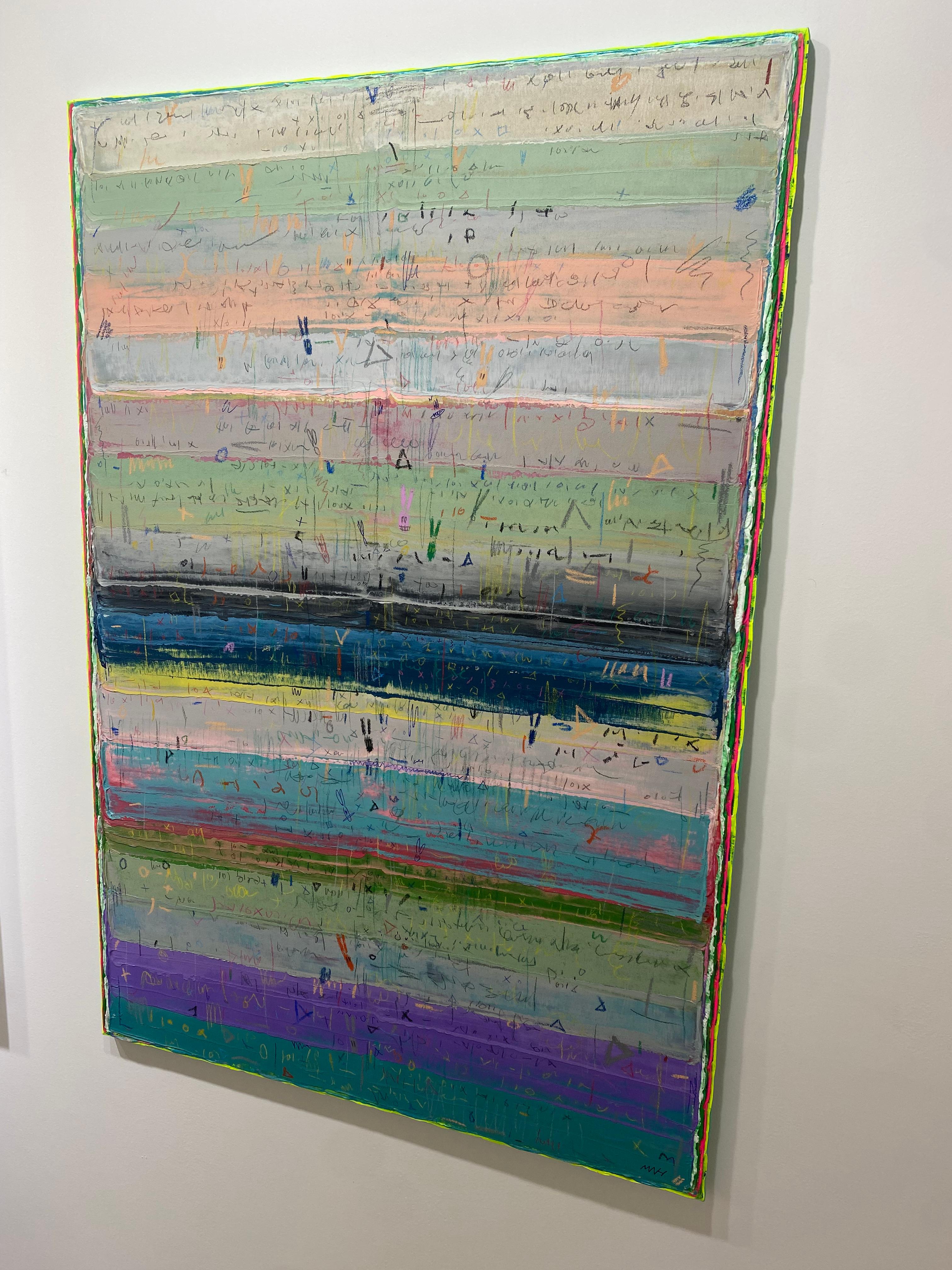Arte coreano contemporáneo de Mah Chen - Sin título 4