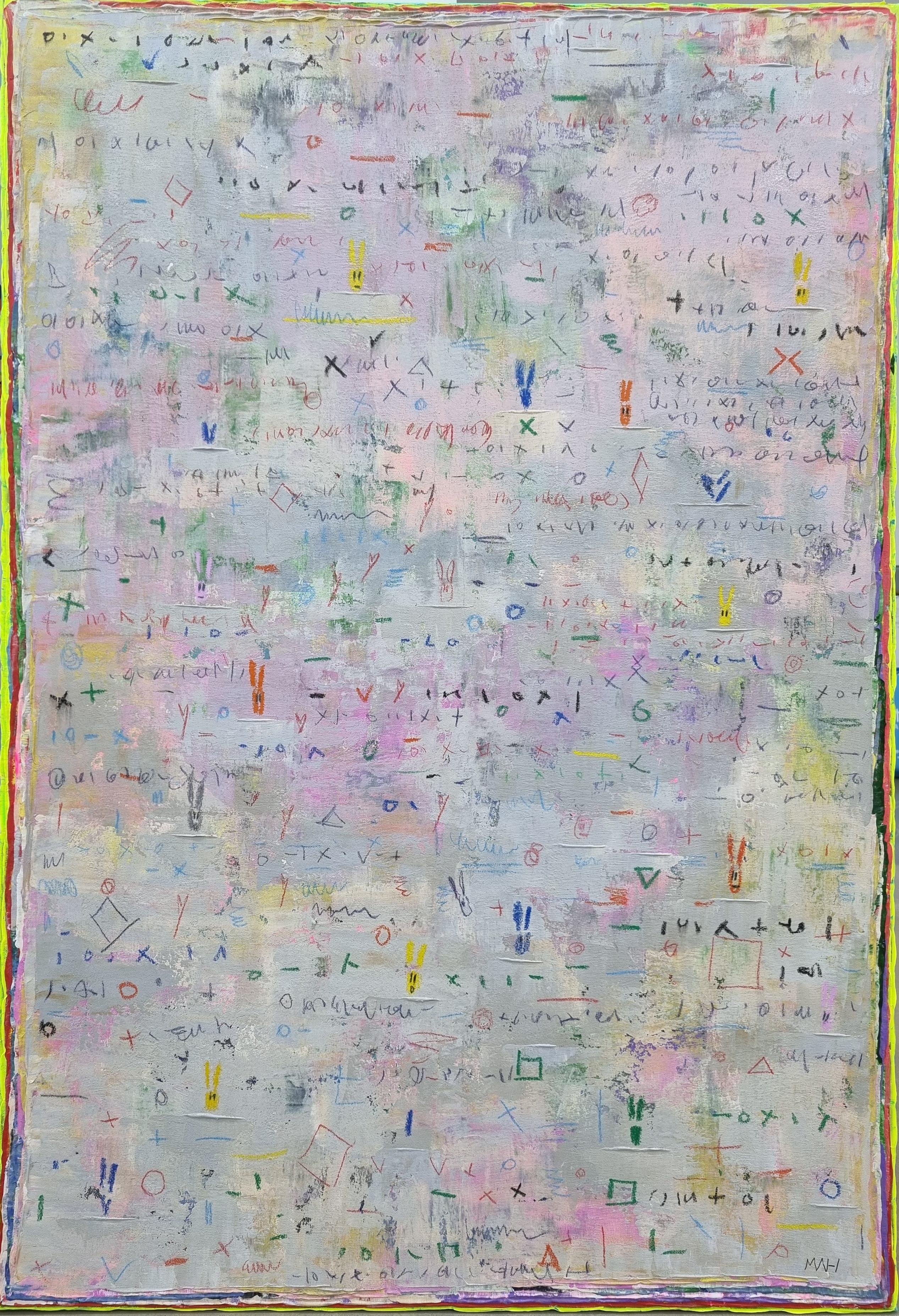 Mixed media on canvas

Mah Chen is a Korean artist born in 1981 who lives and in Paris, France. Mah Chen work draws inspiration from the universe and nature. His colors and textures feel like an unknown world that is subtilty combined. The artist