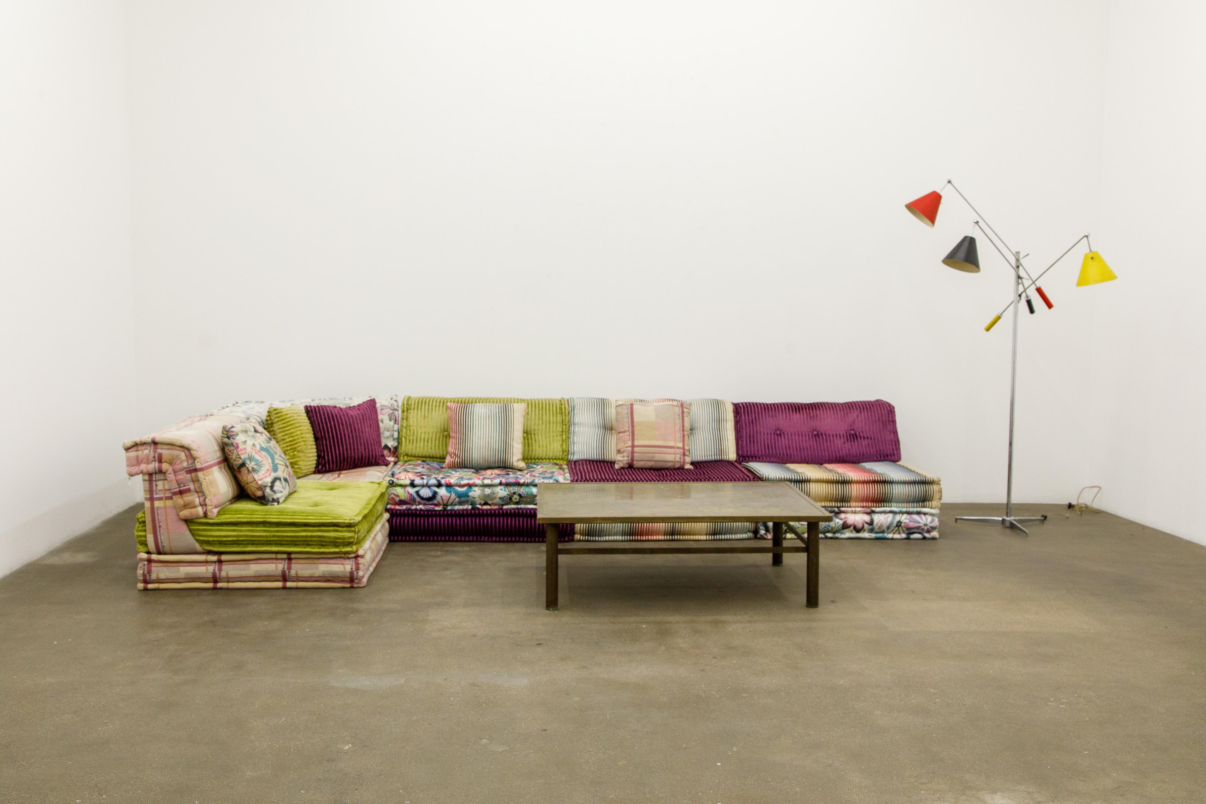 'Mah Jong' 20 Piece Living Room Set by Missoni for Roche Bobois France, Signed  6
