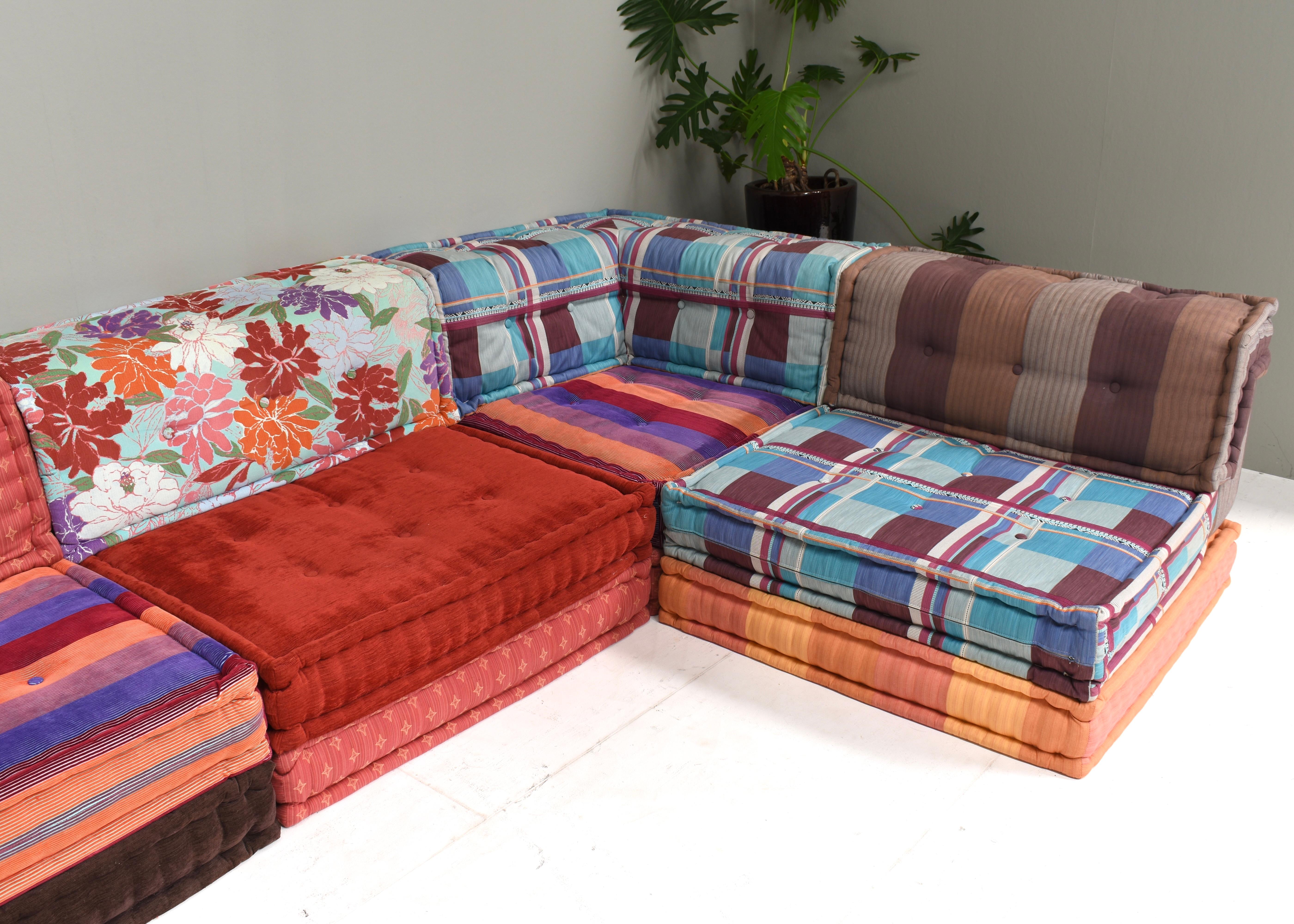 Mah Jong 20-piece sofa by Hans Hopfer for Roche Bobois, France – circa 1970 3