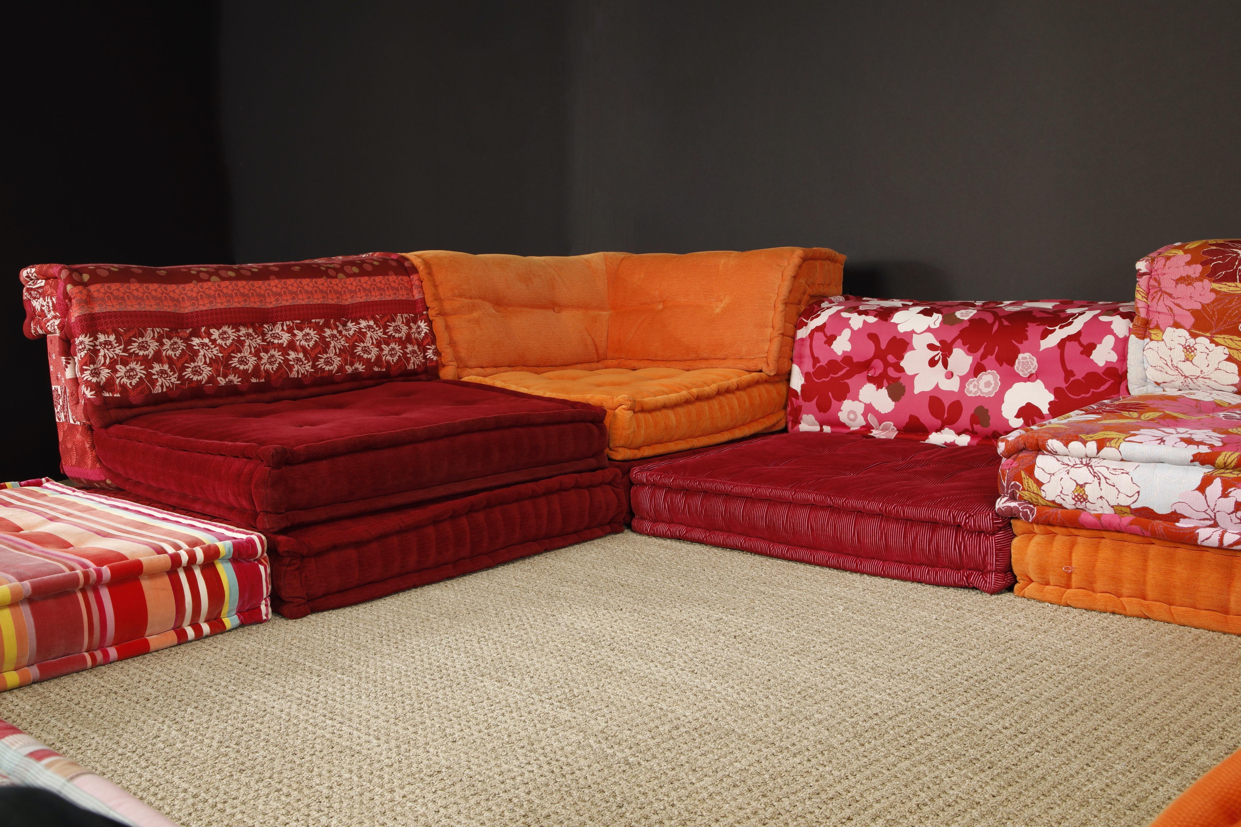 'Mah Jong' 26-Piece Living Room Set by Missoni for Roche Bobois France, Signed  3