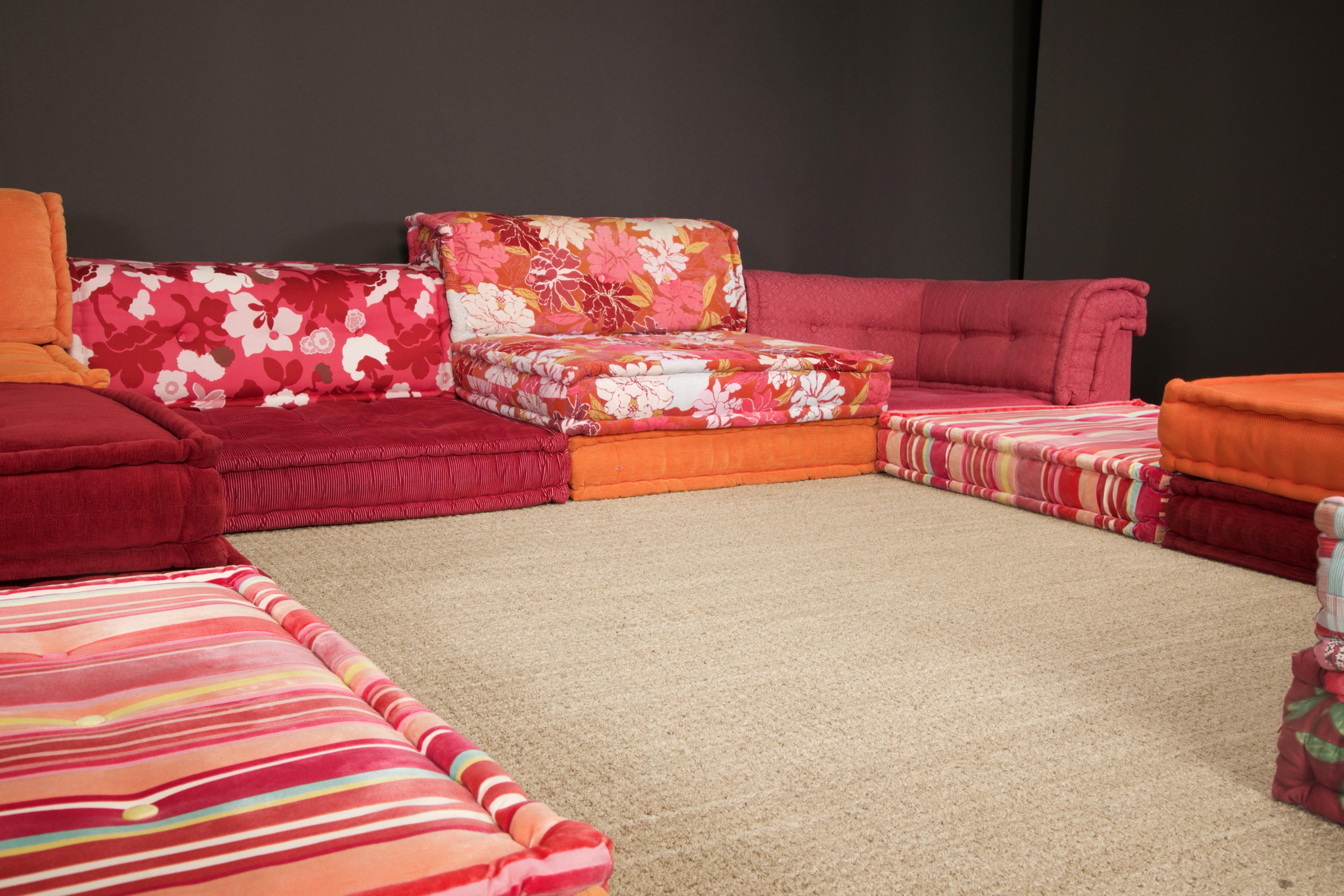 'Mah Jong' 26-Piece Living Room Set by Missoni for Roche Bobois France, Signed  4