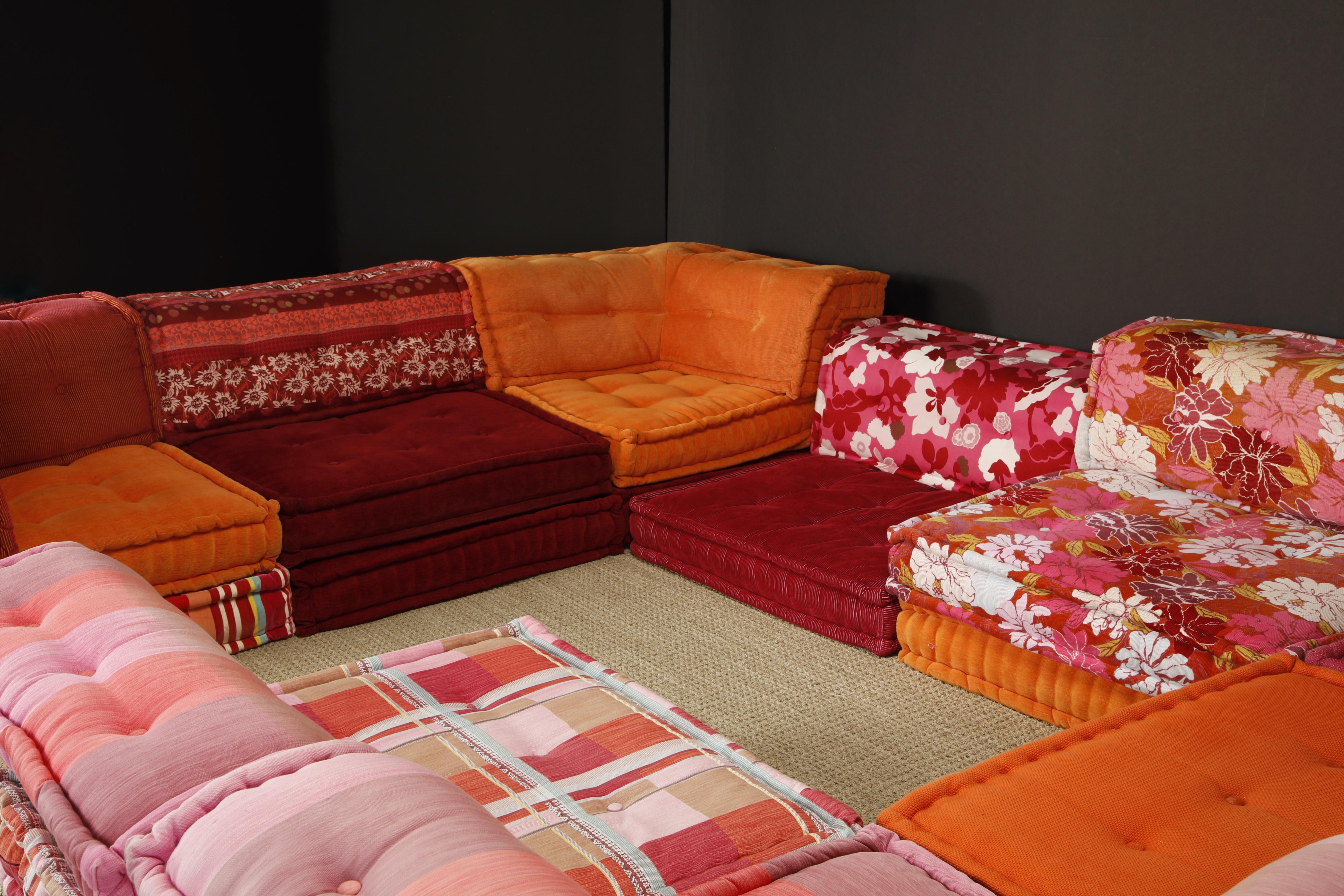'Mah Jong' 26-Piece Living Room Set by Missoni for Roche Bobois France, Signed  5