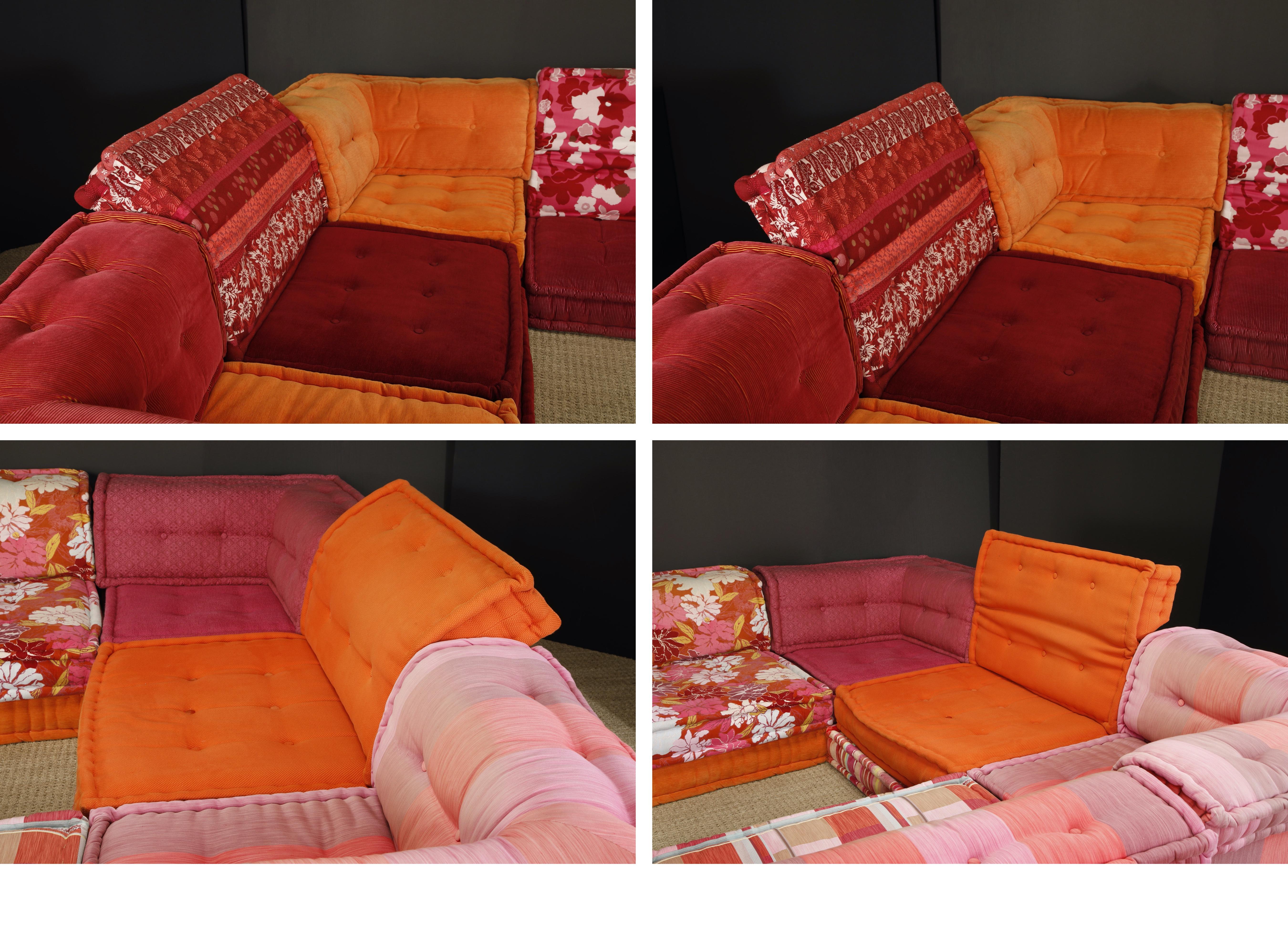 'Mah Jong' 26-Piece Living Room Set by Missoni for Roche Bobois France, Signed  8