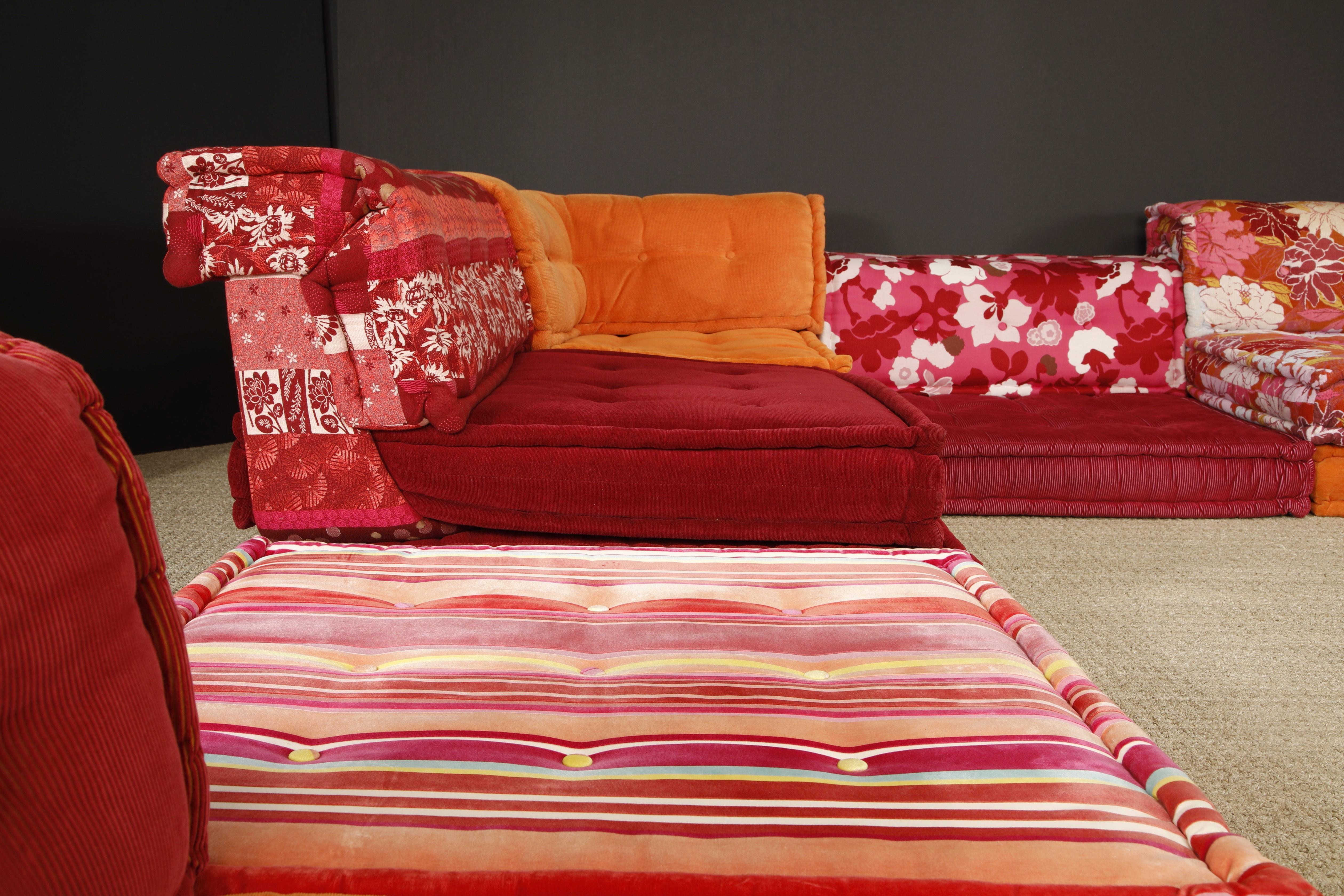 'Mah Jong' 26-Piece Living Room Set by Missoni for Roche Bobois France, Signed  1