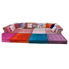 'Mah Jong' 27 Piece Living Room Set by Missoni for Roche Bobois France, Signed