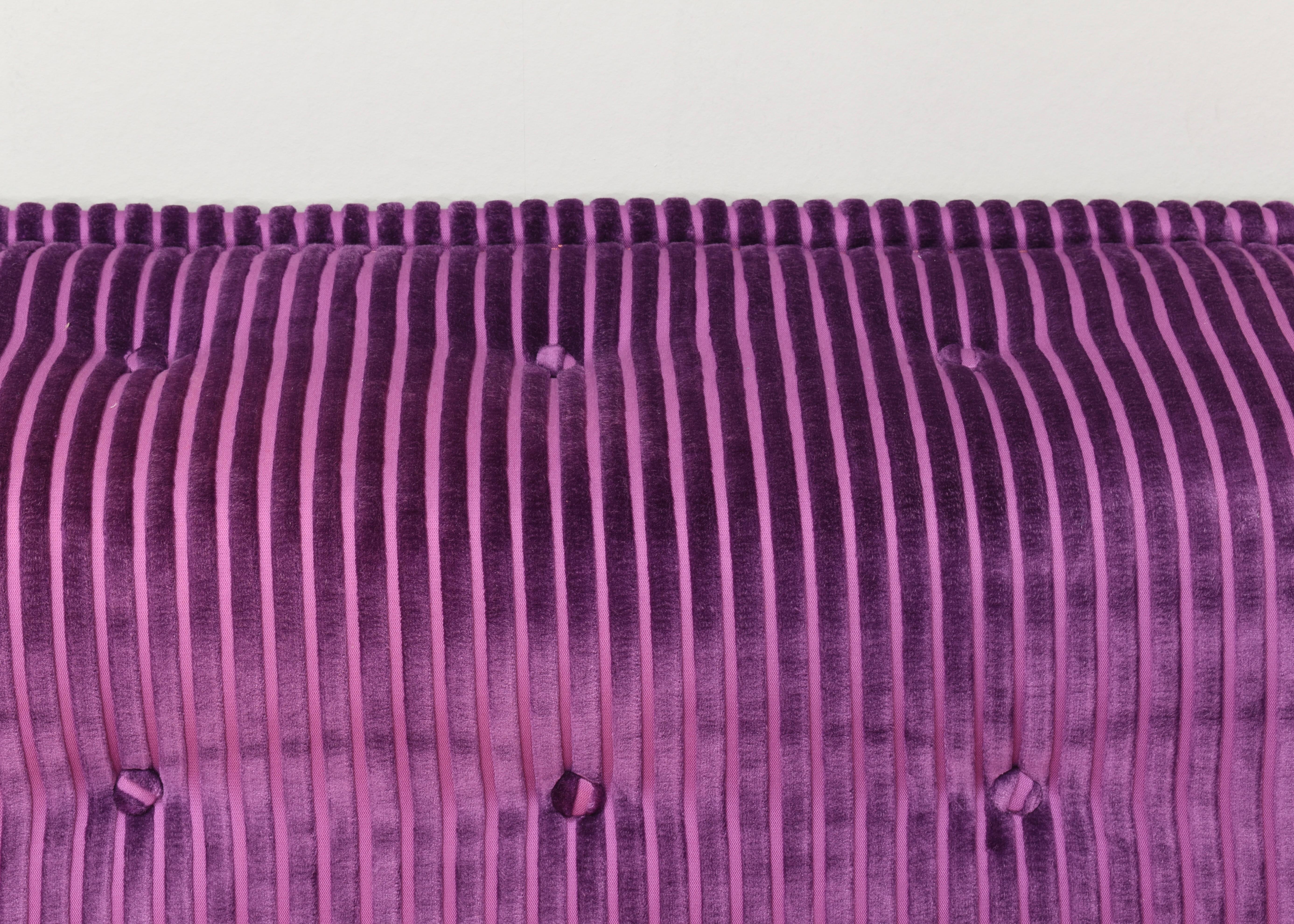 Mah Jong 33 piece sofa by Hans Hopfer in Missoni / Kenzo fabric for Roche Bobois en vente 11