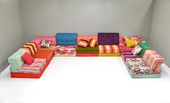 Mah Jong 33-teiliges Sofa von Hans Hopfer in Missoni / Kenzo Stoff für Roche Bobois