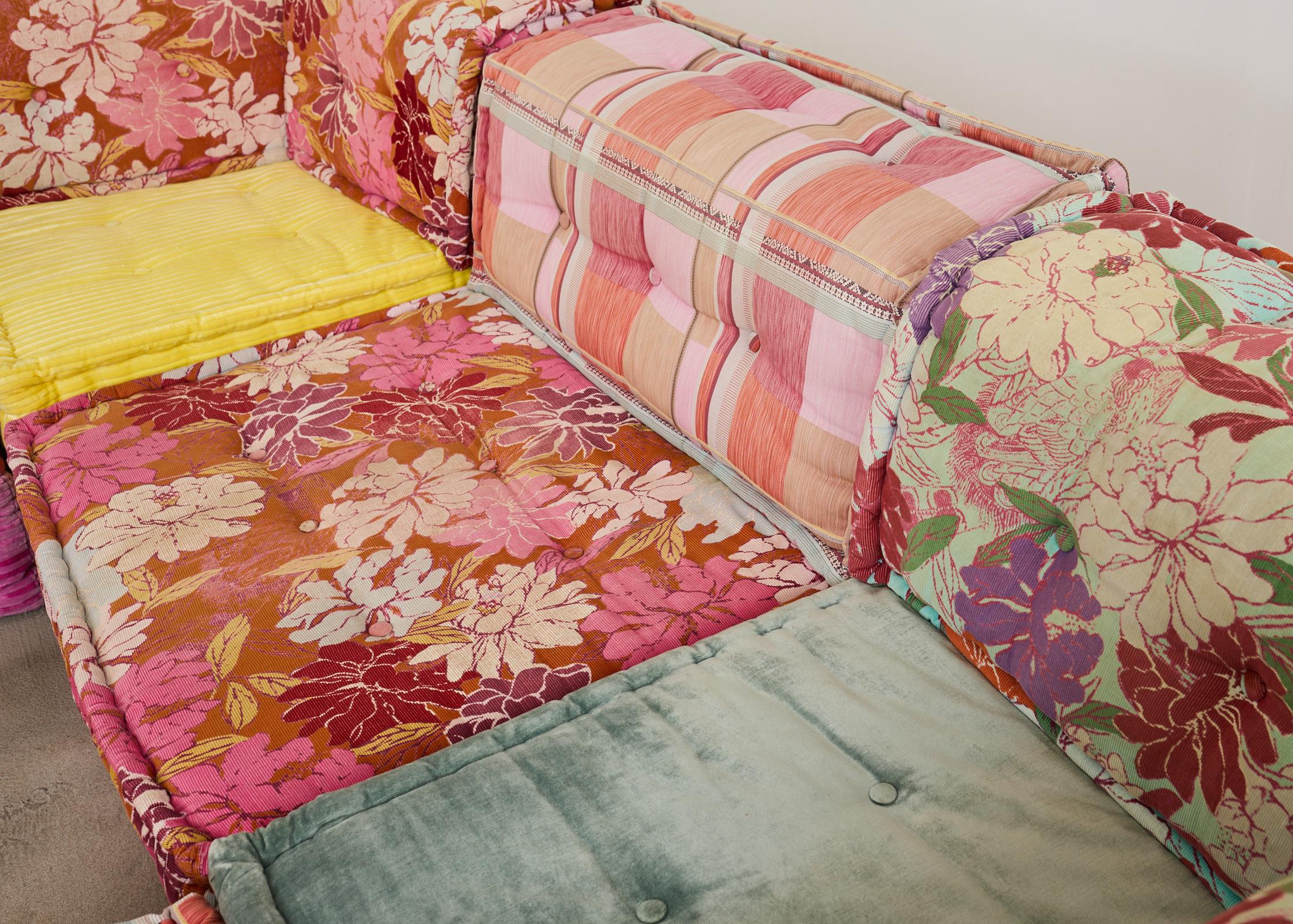 Mah Jong 34 Piece Kenzo Missoni Sofa de Hans Hopfer pour Roche Bobois en vente 3