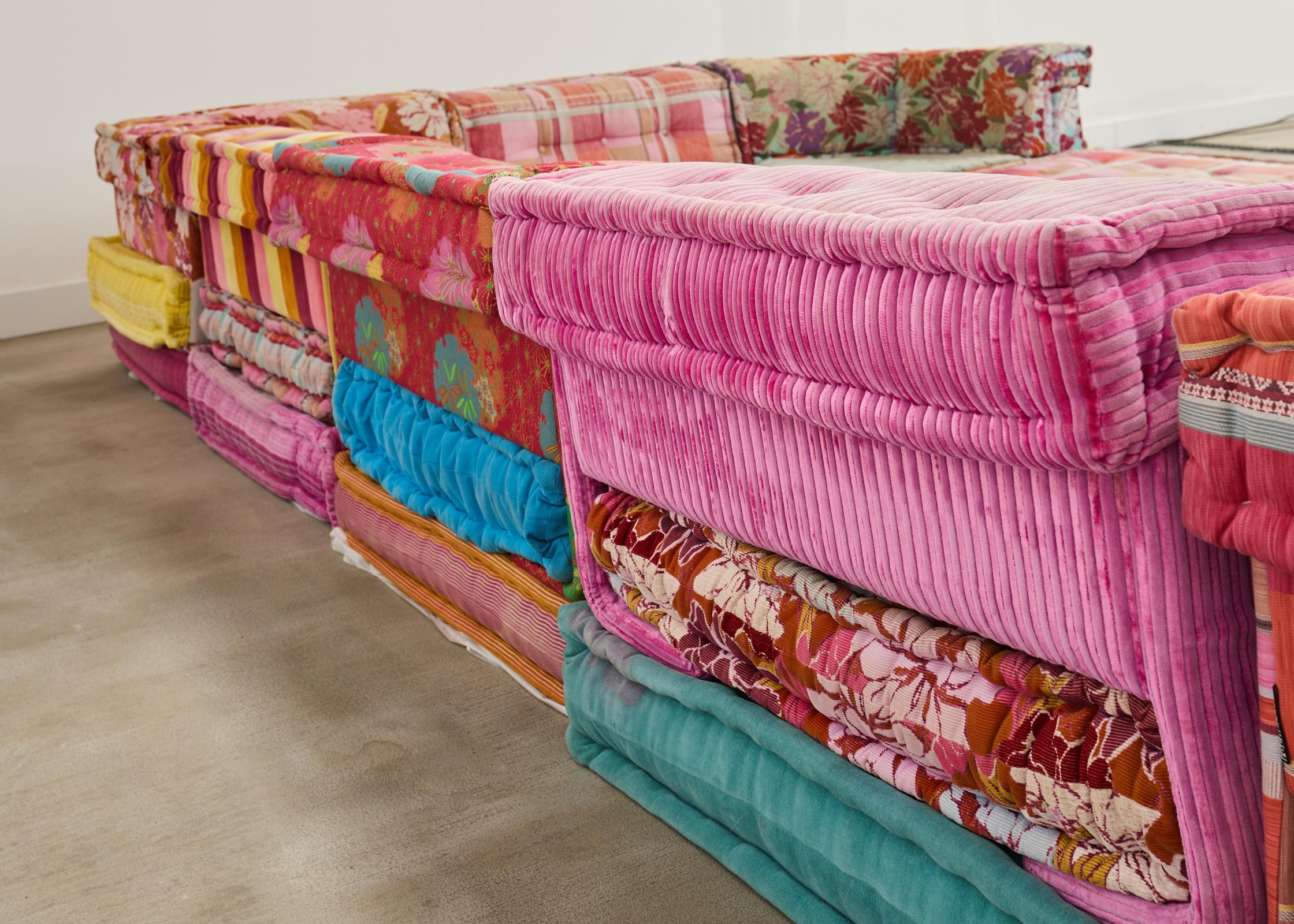 Mah Jong 34 Piece Kenzo Missoni Sofa de Hans Hopfer pour Roche Bobois en vente 4