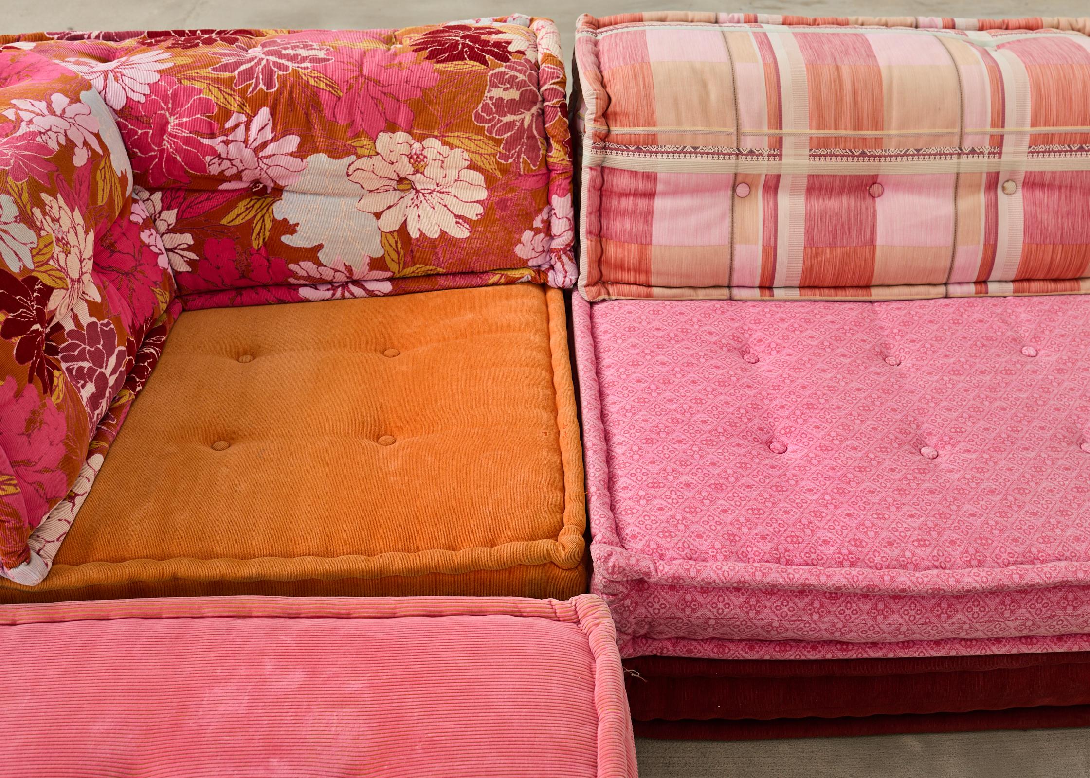Mah Jong 34 Piece Kenzo Missoni Sofa de Hans Hopfer pour Roche Bobois en vente 5