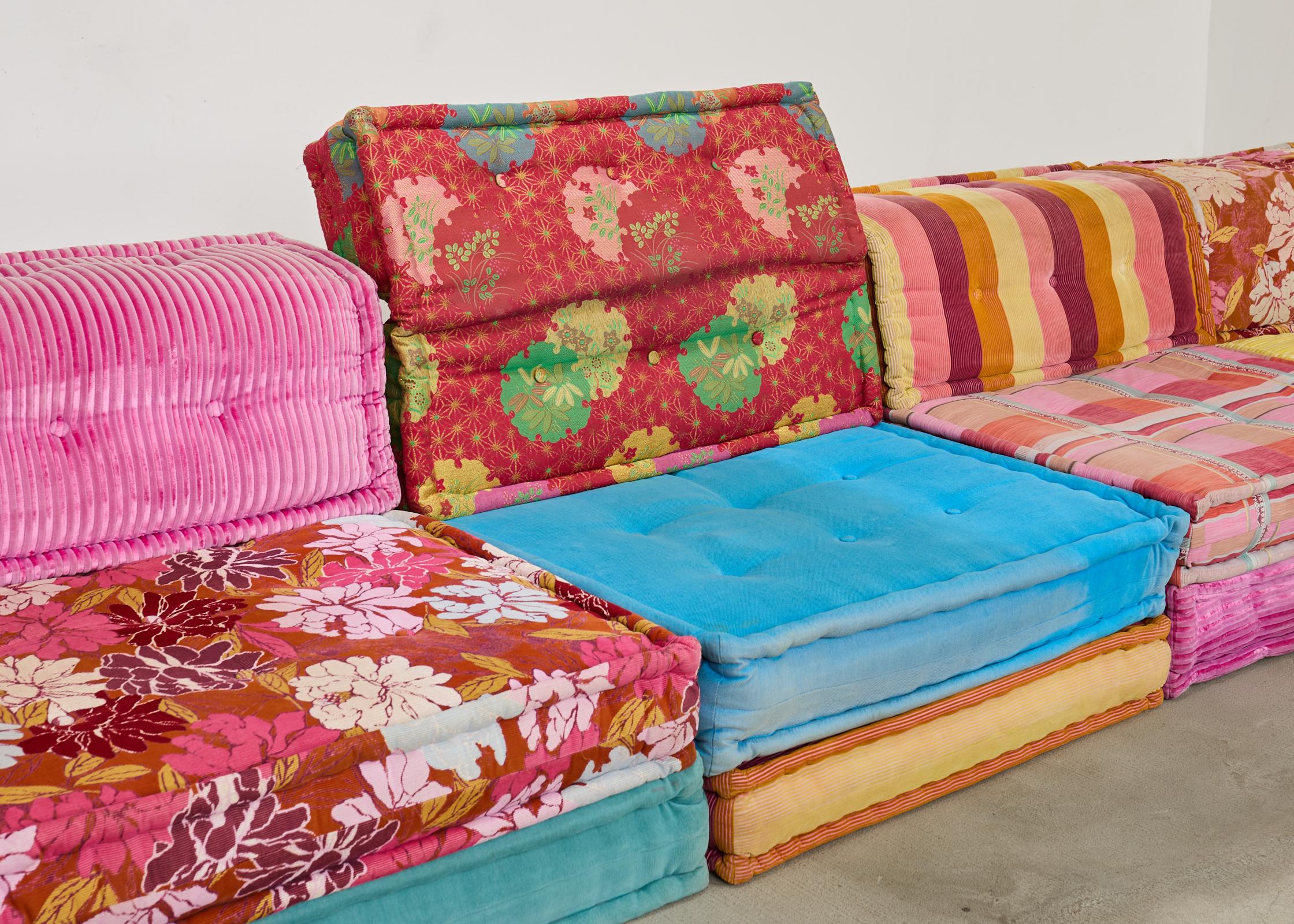 Mah Jong 34 Piece Kenzo Missoni Sofa de Hans Hopfer pour Roche Bobois en vente 6