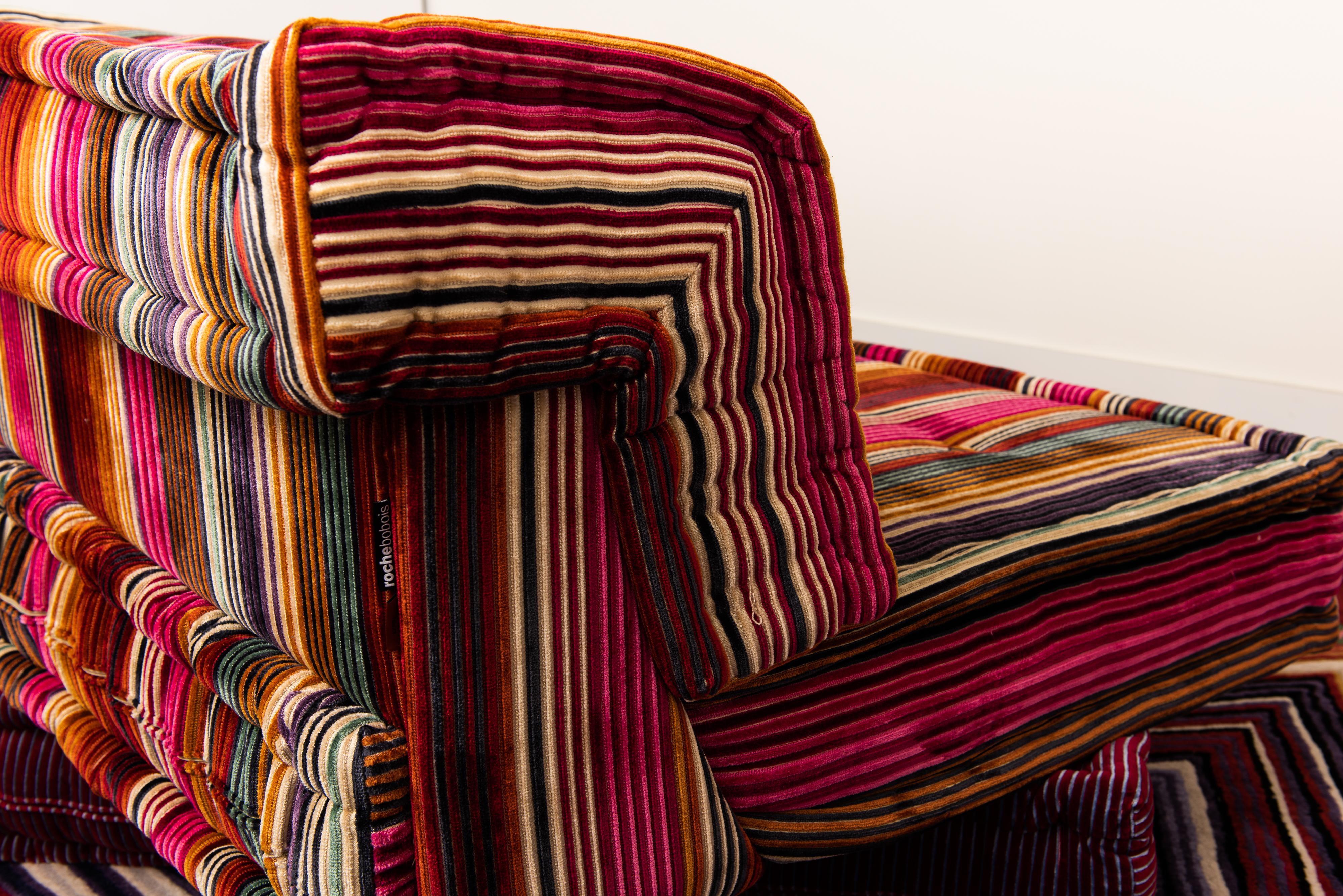 'Mah Jong' 35 Piece Living Room Set by Missoni for Roche Bobois France, Signed 1