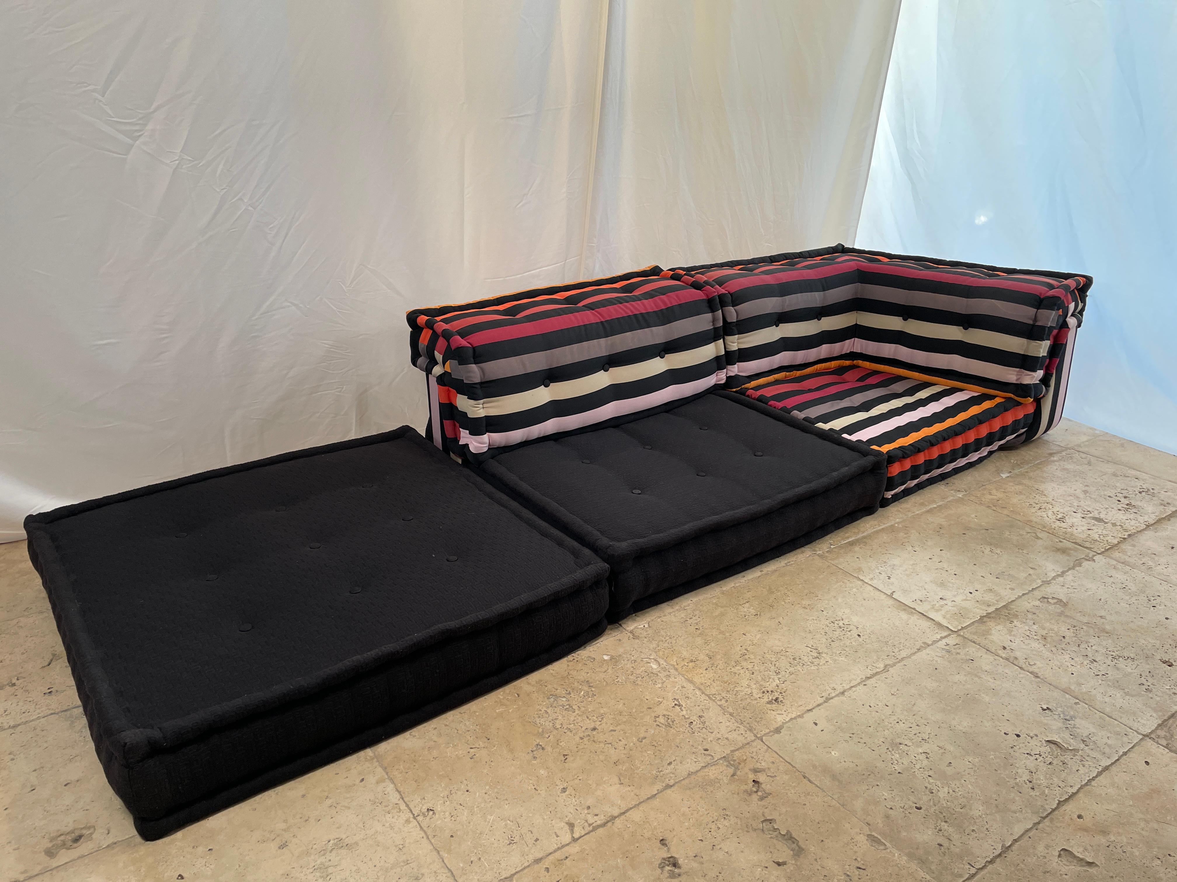 Italian Mah-Jong 5 Piece Living Room Set by Sonia Rykiel for Roche Bobois, France