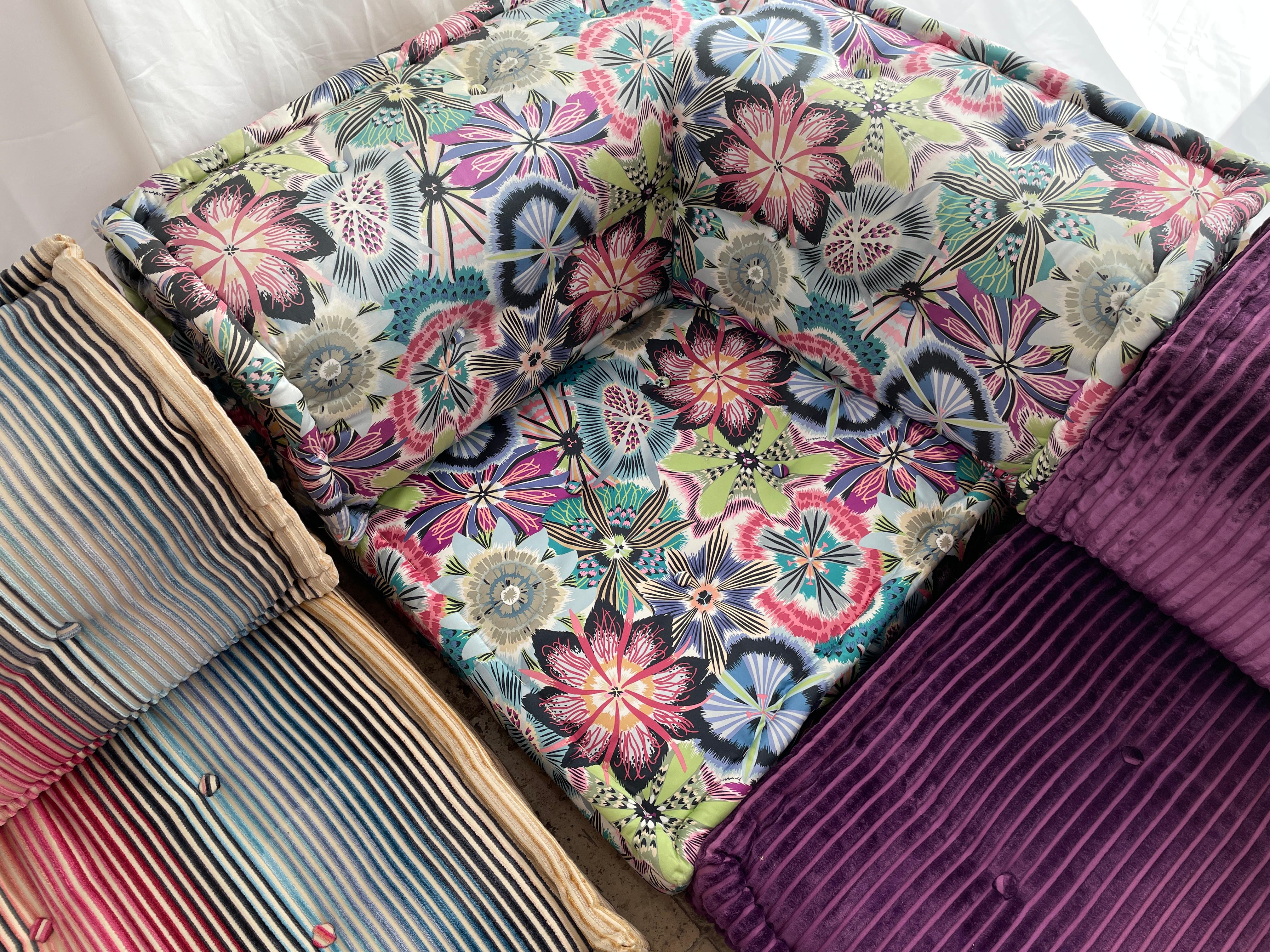 missoni sofa roche bobois