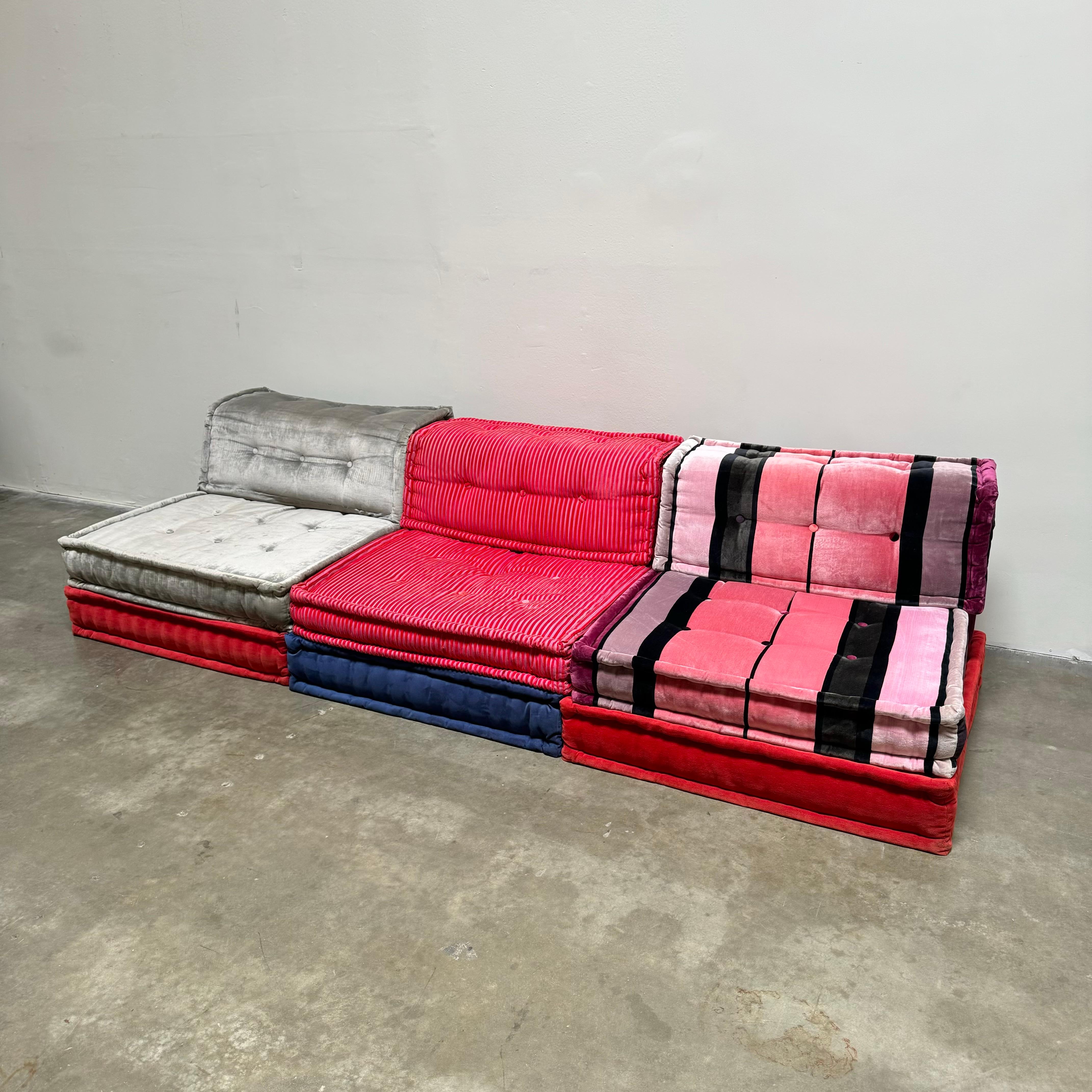 Sofá Mah Jong de 9 piezas de Hans Hopfer para Roche Bobois, Francia circa 2000 Francés