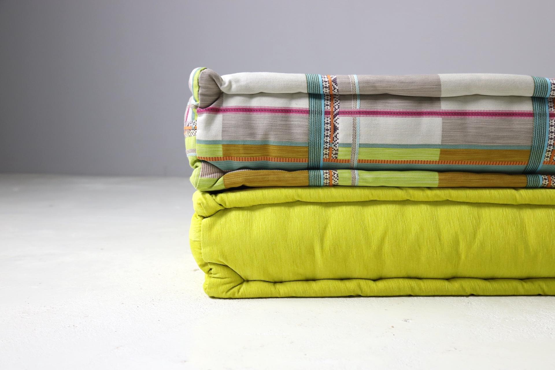 Contemporary 'Mah Jong' chaise longue by Hans Hopfer for Roche Bobois, France 2010s