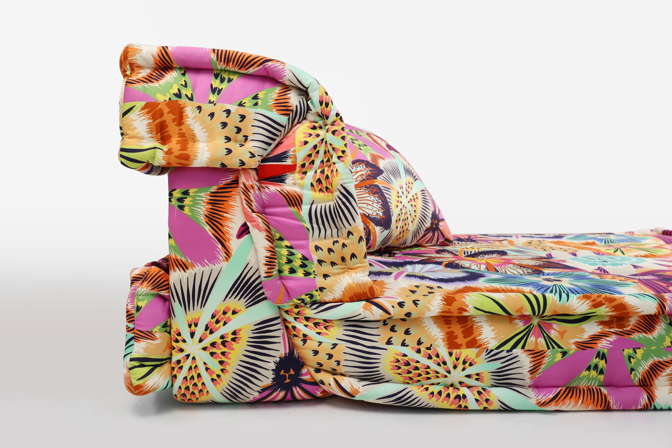 Mid-Century moderno Divano Chaise Lounge Mah Jong di Roche Bobois, design Hans Hopfer in vendita