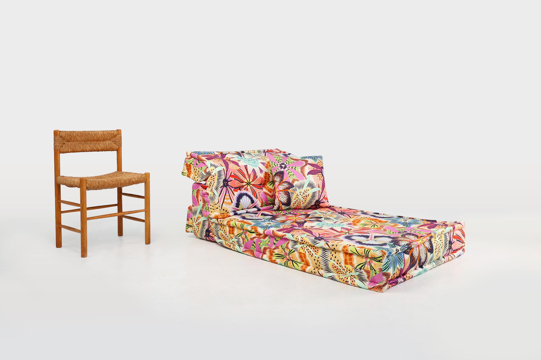 Francese Divano Chaise Lounge Mah Jong di Roche Bobois, design Hans Hopfer in vendita