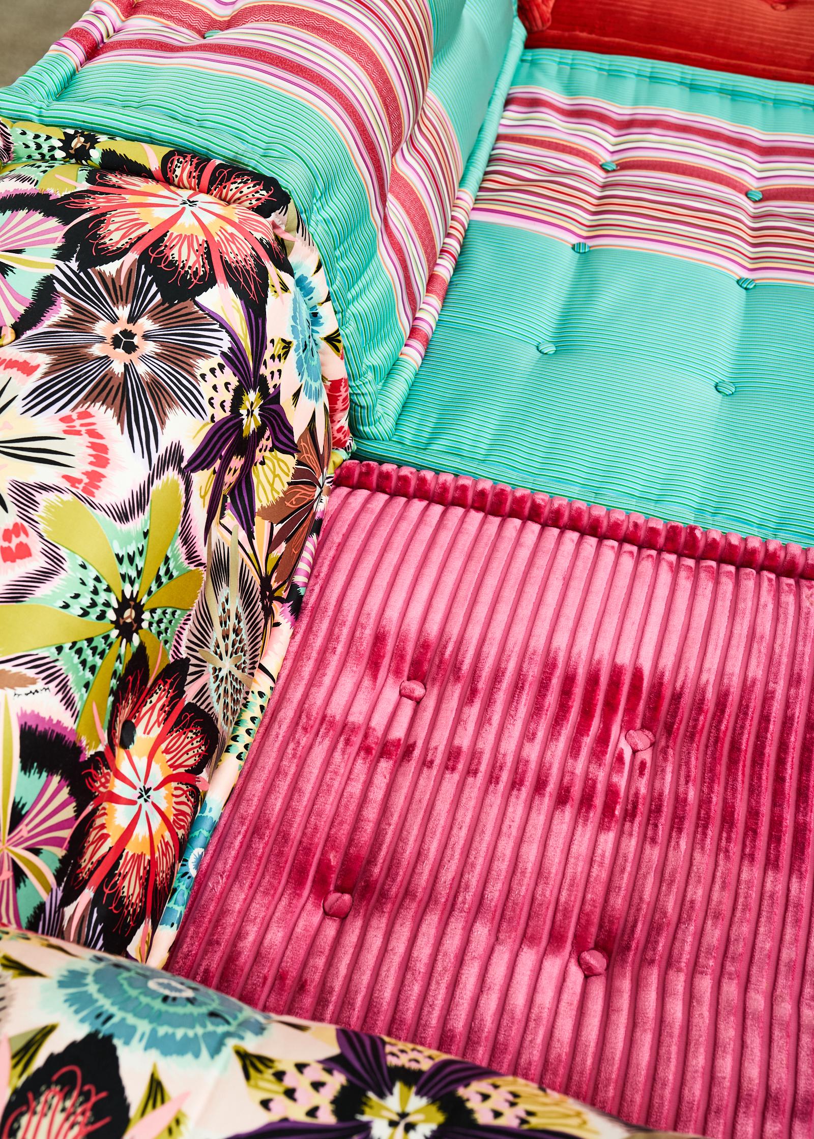 Mah Jong Hans Hopfer for Roche Bobois Kenzo Missoni 21 Piece Sofa 3