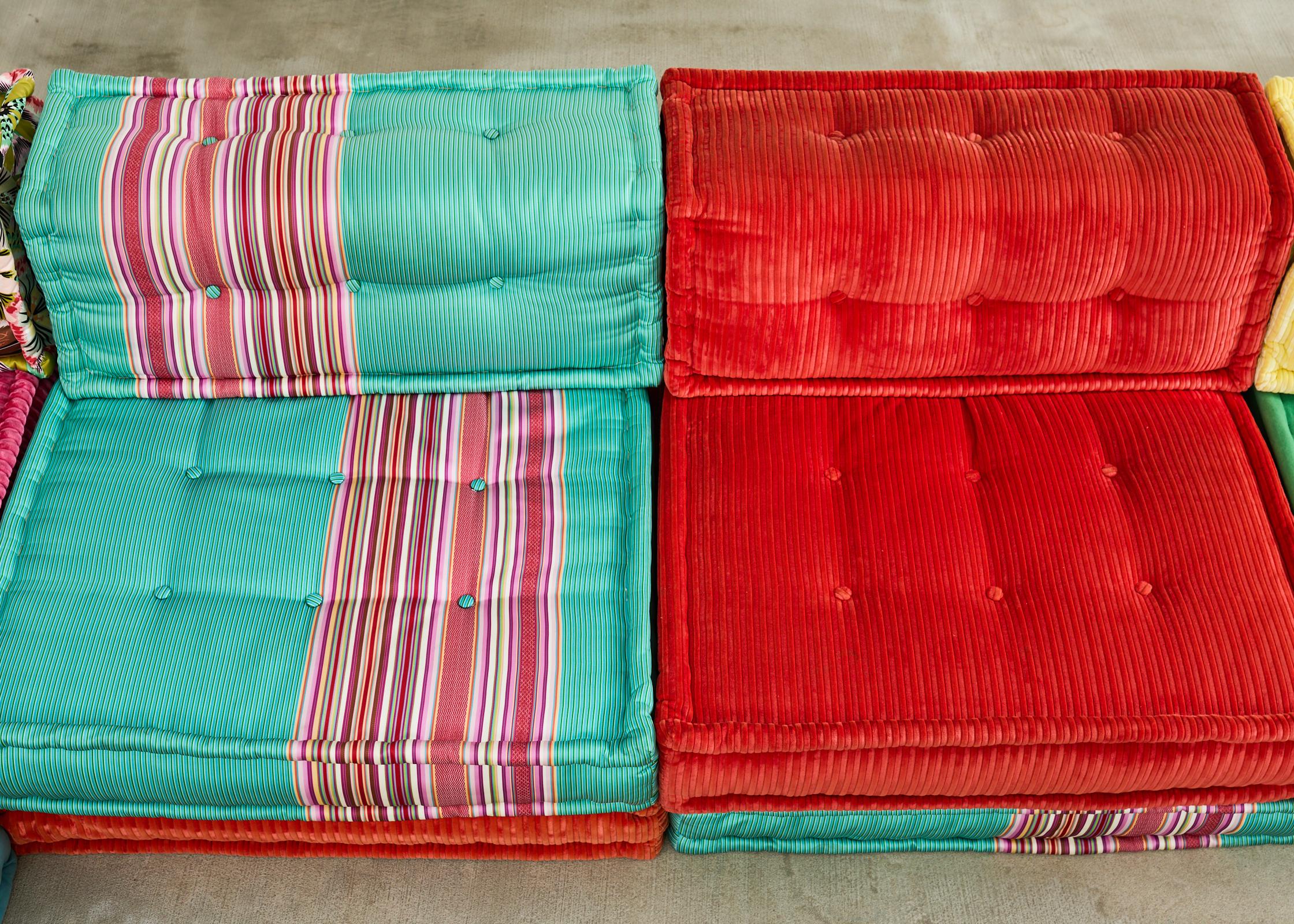 Mah Jong Hans Hopfer for Roche Bobois Kenzo Missoni 21 Piece Sofa 7